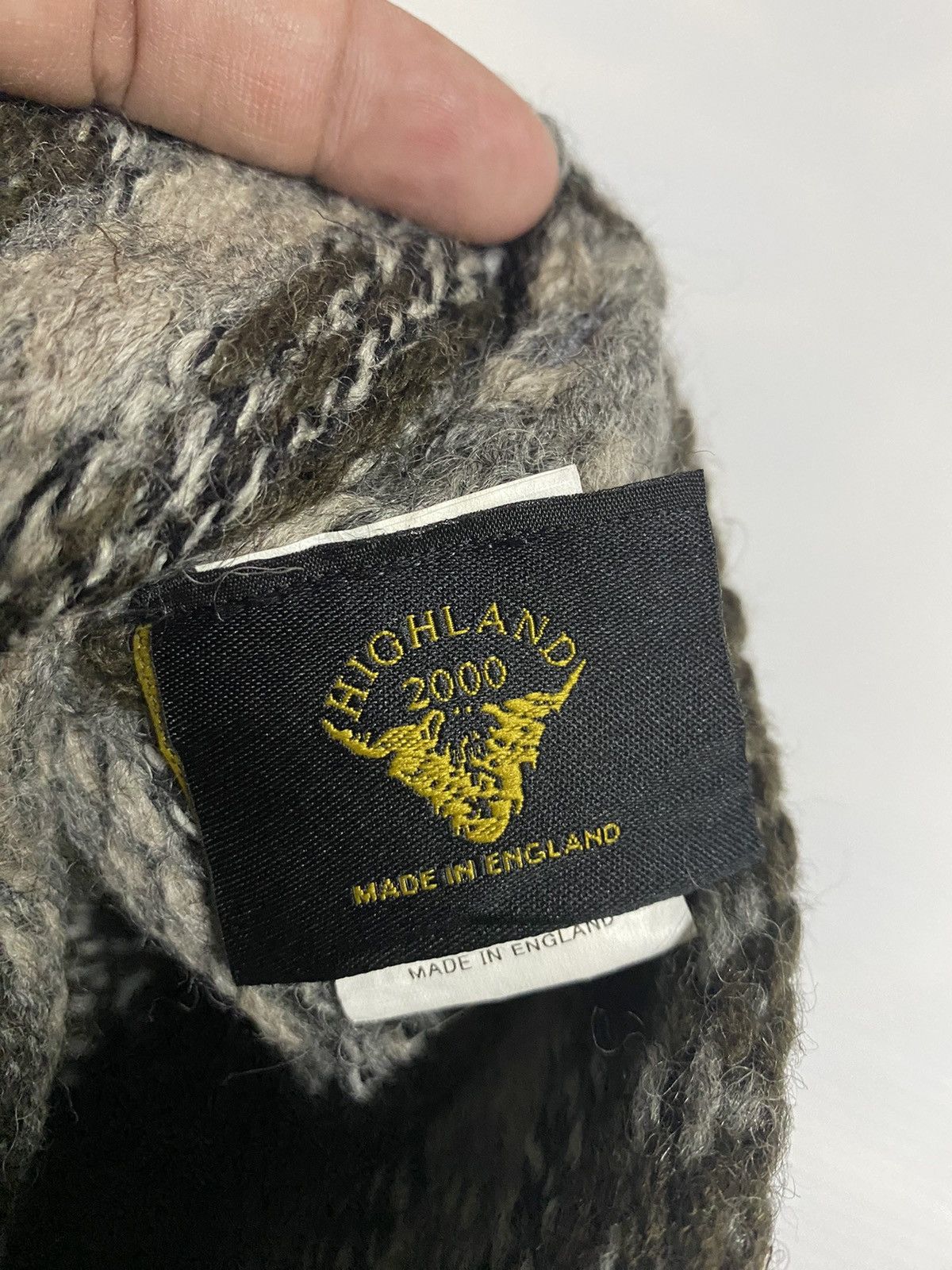 Designer × Highland 2000 Highland 2000 Wool Beanie Hat Size ONE SIZE - 4 Thumbnail