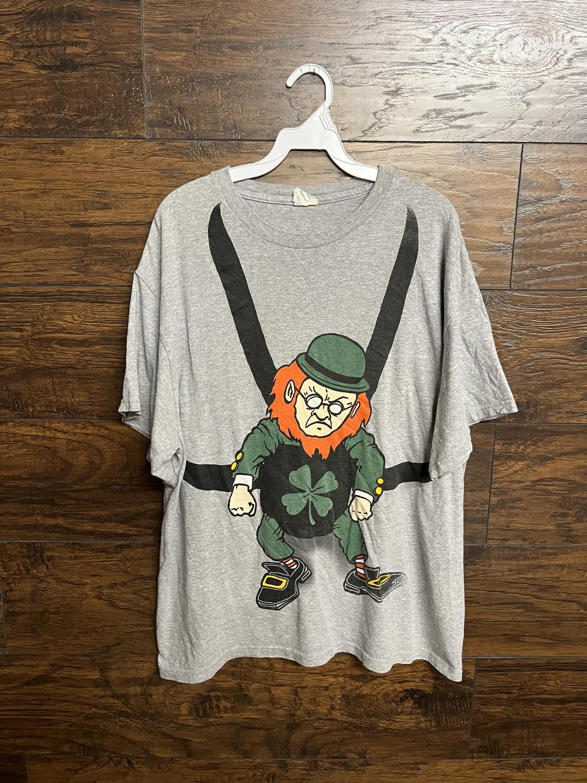 Delta Leprechaun Baby Carrier T-shirt - St Paddy's Hangover Tee XL Size US XL / EU 56 / 4 - 1 Thumbnail