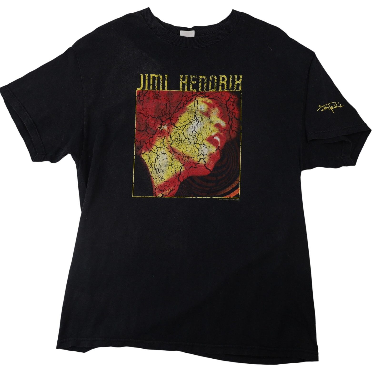 Jimi Hendrix × Vintage Vintage Y2k Jimmi Hendrix Graphic T Shirt Size US L / EU 52-54 / 3 - 1 Thumbnail