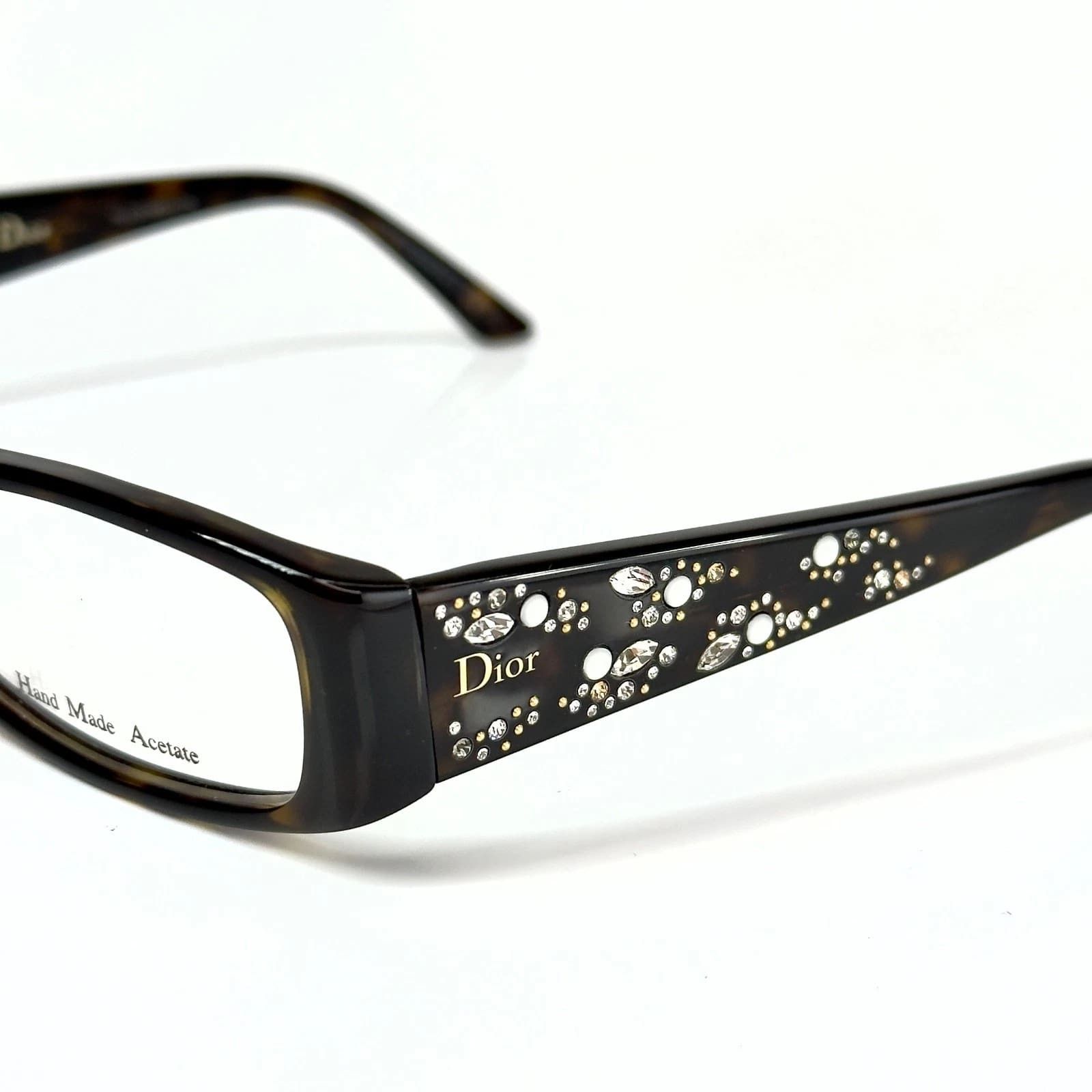 Christian Dior Monsieur CHRISTIAN DIOR CD3253 3253 MINUIT Crystal Optical Eyeglass Size ONE SIZE - 4 Thumbnail