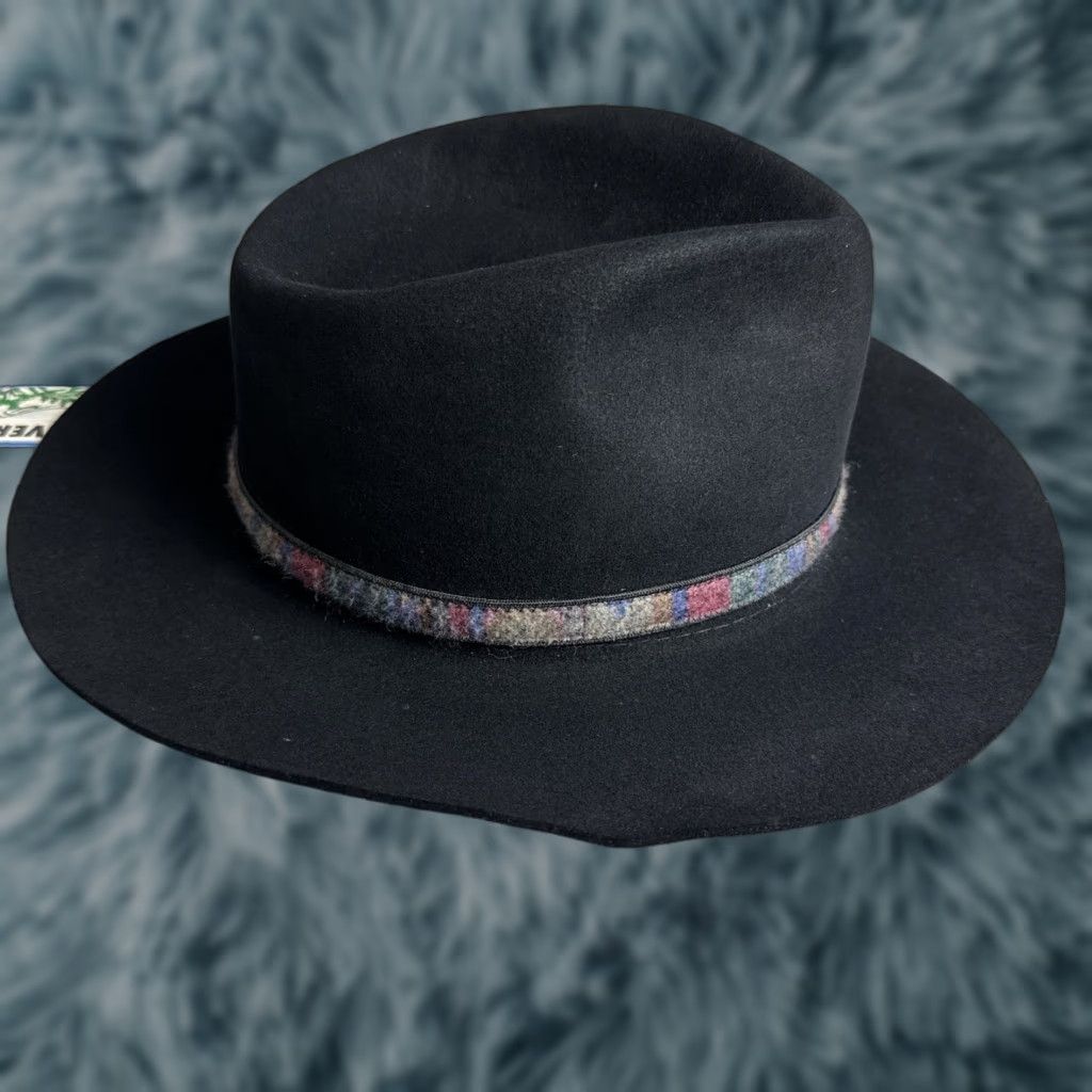 Bailey Wind River Shasta Black Mens Hat 7 1/2 Cowboy Hat Mens Size 7 1/2 Black Bailey Wind River Shasta Cowboys