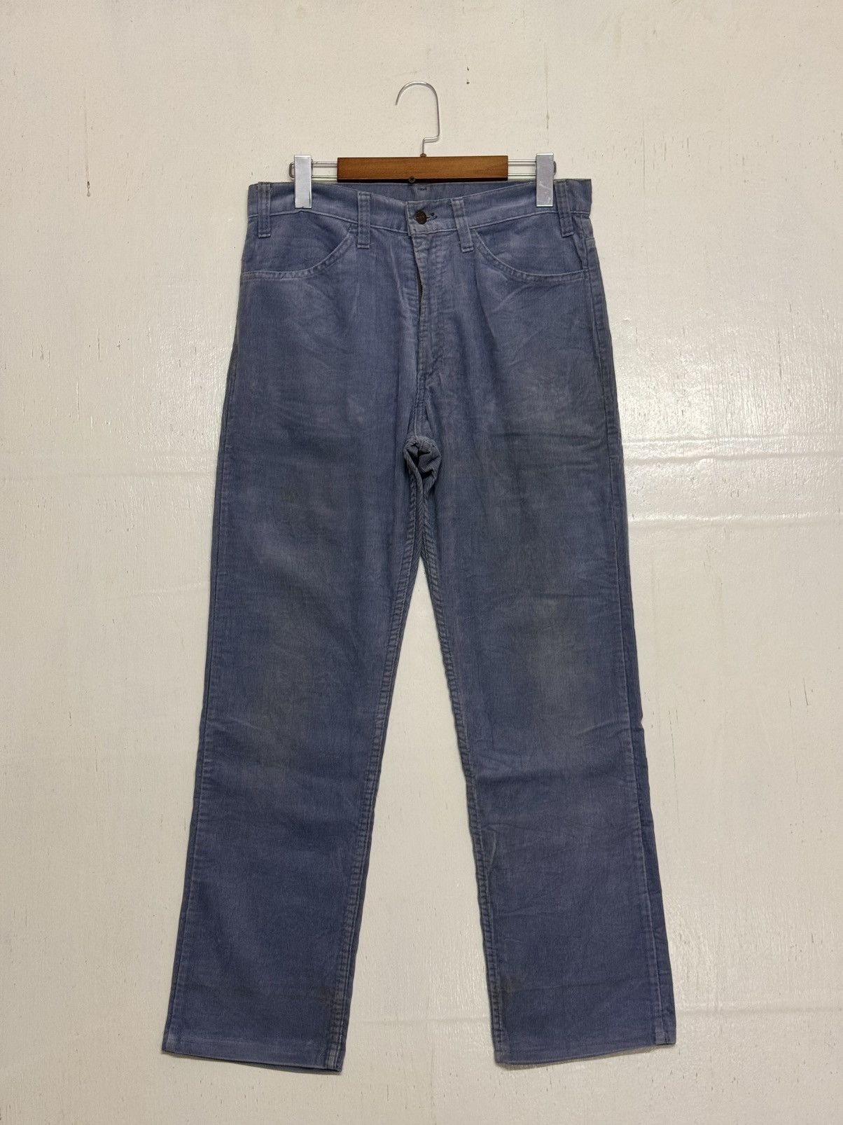 Levi's Vintage Clothing Vintage Levis Cudroy 70s Blue Size US 31 - 3 Thumbnail