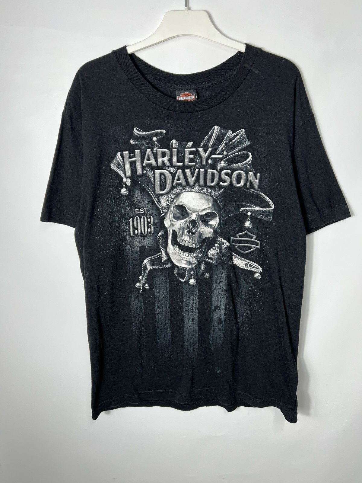 Harley Davidson Vintage streetwear racing Moto Harley Davidson y2k t-shirt Size US L / EU 52-54 / 3 - 1 Thumbnail