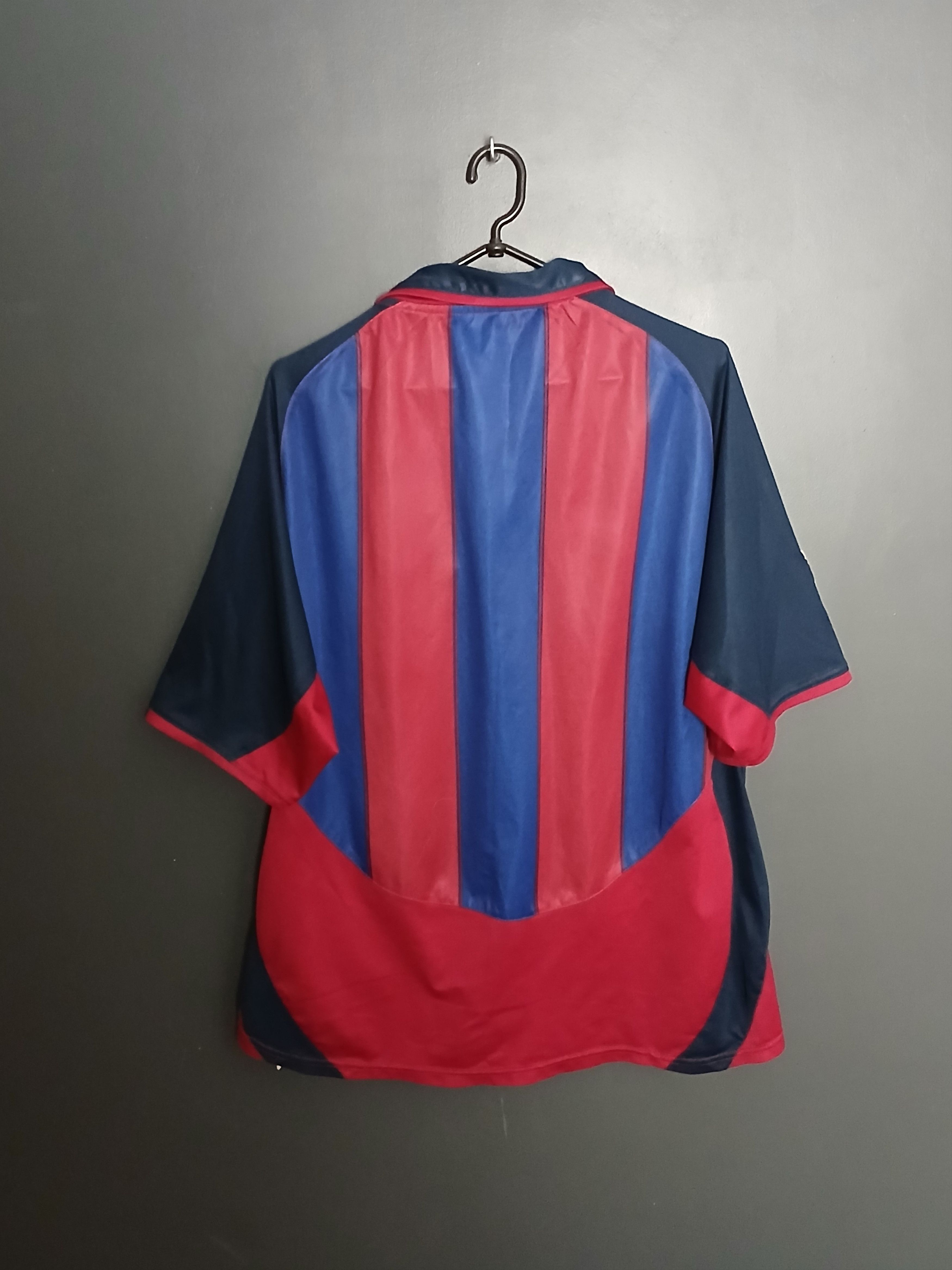 Other Barcelona 2003/2004 Home Football Jersey T-Shirt Size US XXL / EU 58 / 5 - 2 Thumbnail