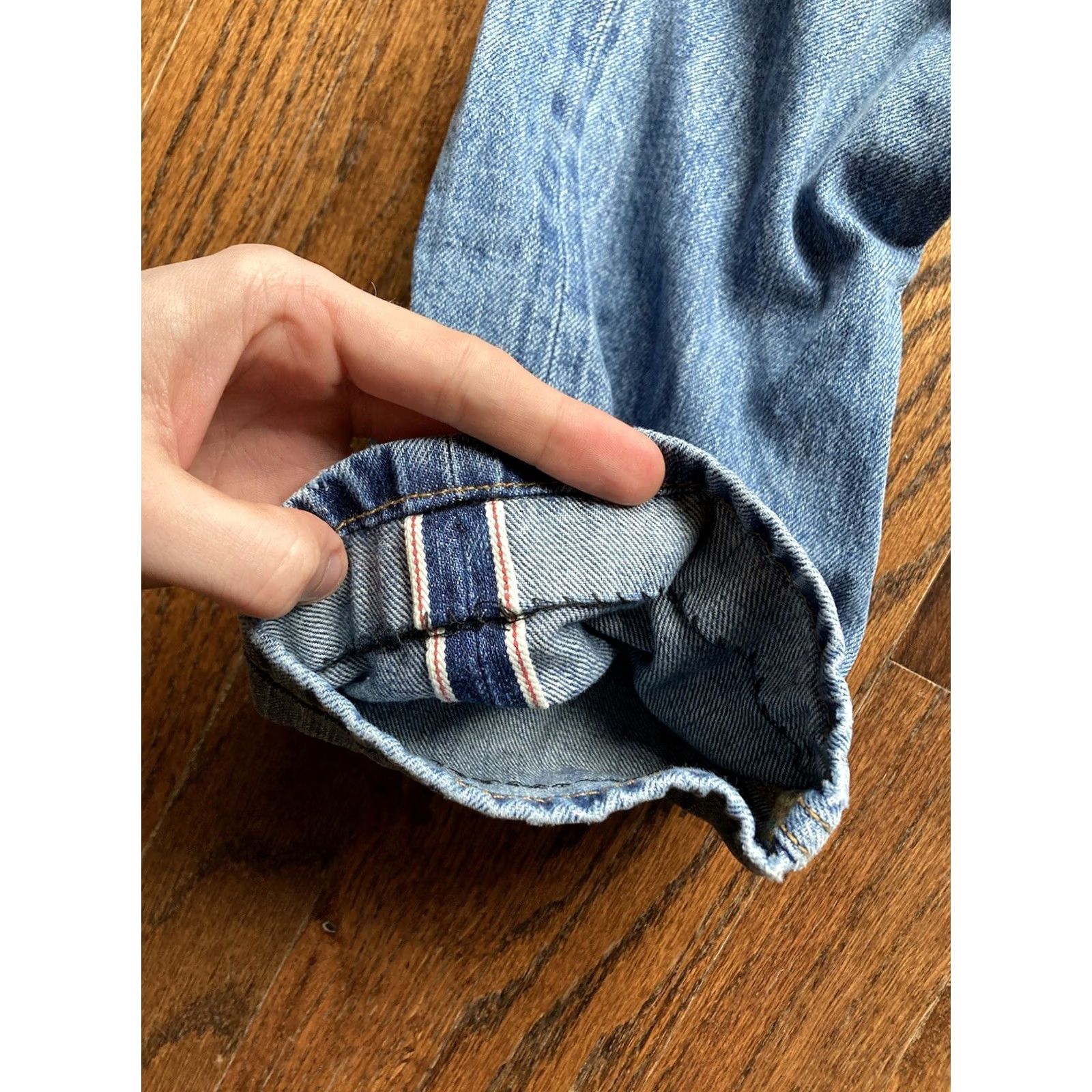 Vintage Steel City Jeans Mens Size 30 Blue Denim Straight Leg City Size US 30 / EU 46 - 5 Thumbnail