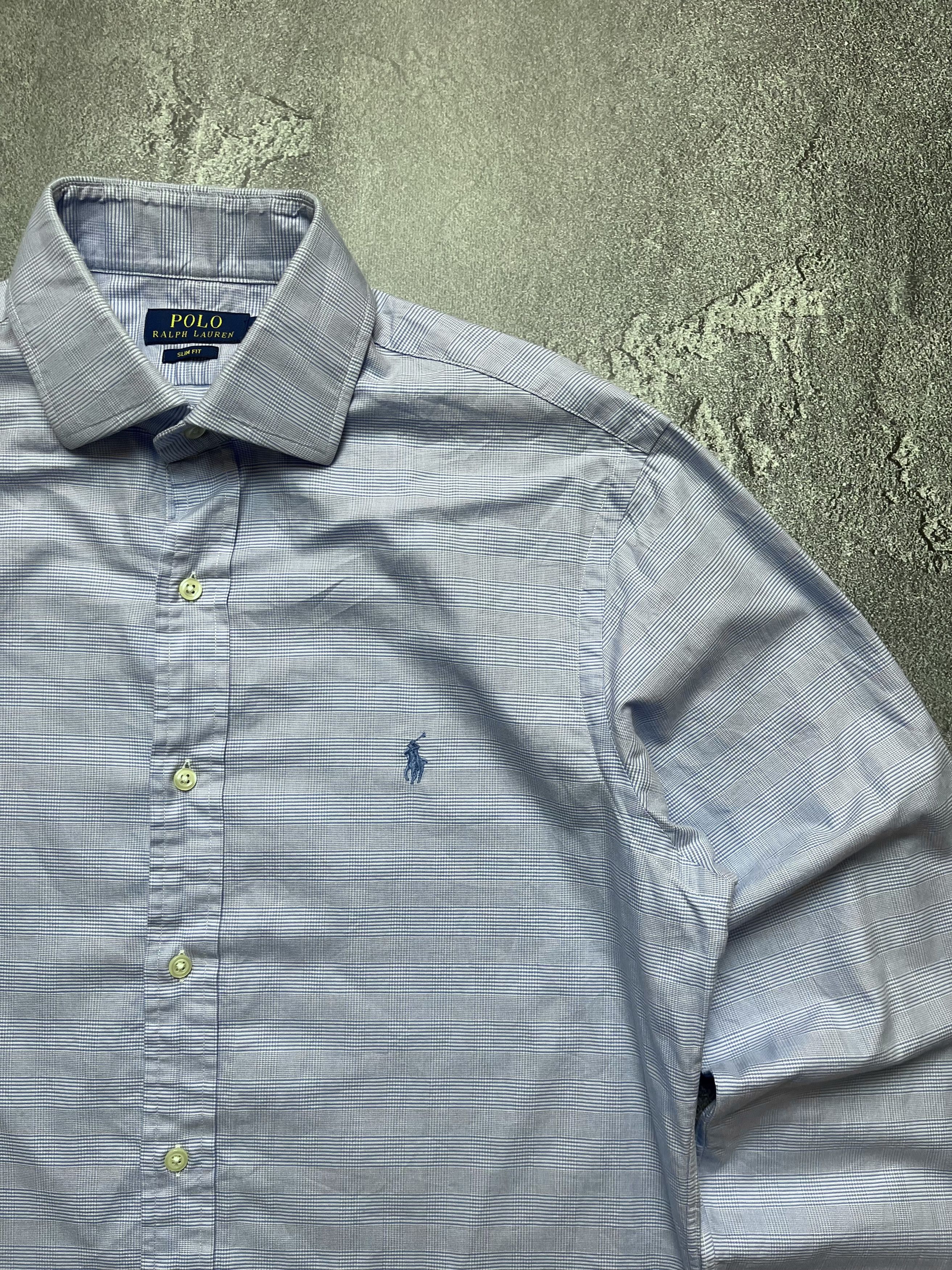 Polo Ralph Lauren Vintage Shirt Button Up Ralph Lauren Big Pony Old Money Size US M / EU 48-50 / 2 - 2 Thumbnail