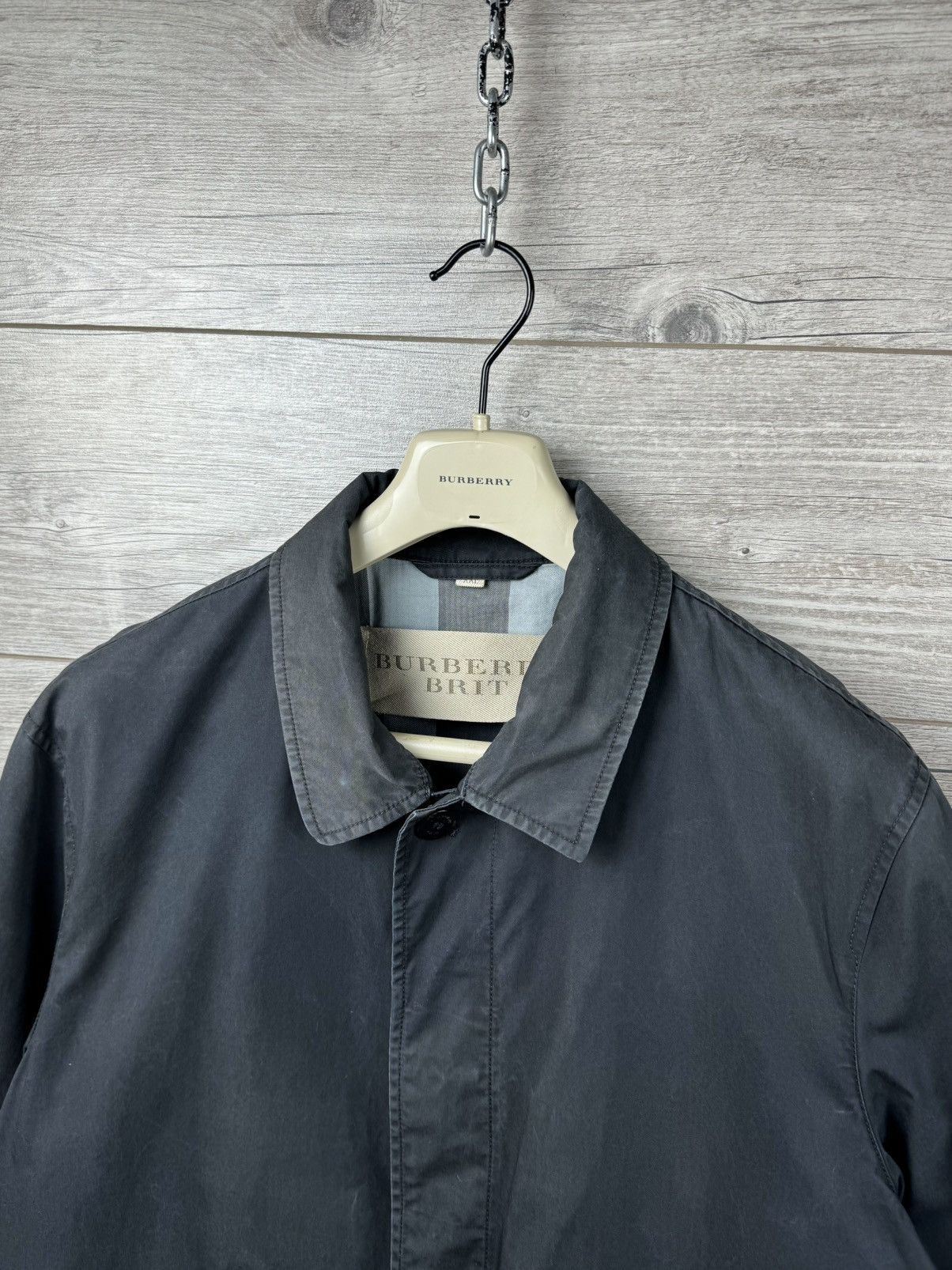 Burberry BURBERRY BRIT VINTAGE LUXURY JACKET Size US L / EU 52-54 / 3 - 8 Thumbnail