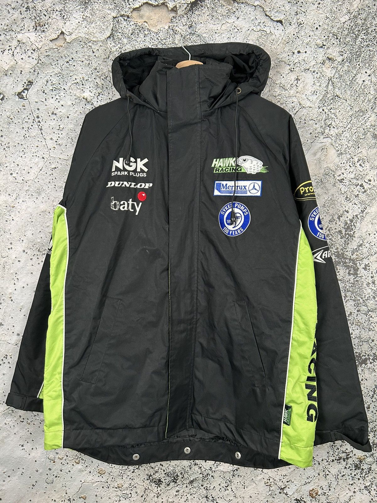 Mercedes-Benz Vintage Hawk Racing Jacket Motorsport Mercedes Streetwear Size US S / EU 44-46 / 1 - 1 Thumbnail