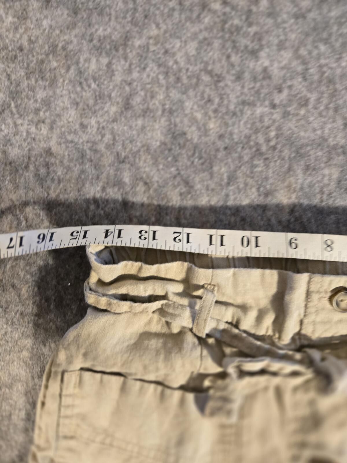 Other Jones Utility Cargo Mini Skirt Khaki Skirt Belted 90s Y2K Size 28" / US 6 / IT 42 - 6 Thumbnail
