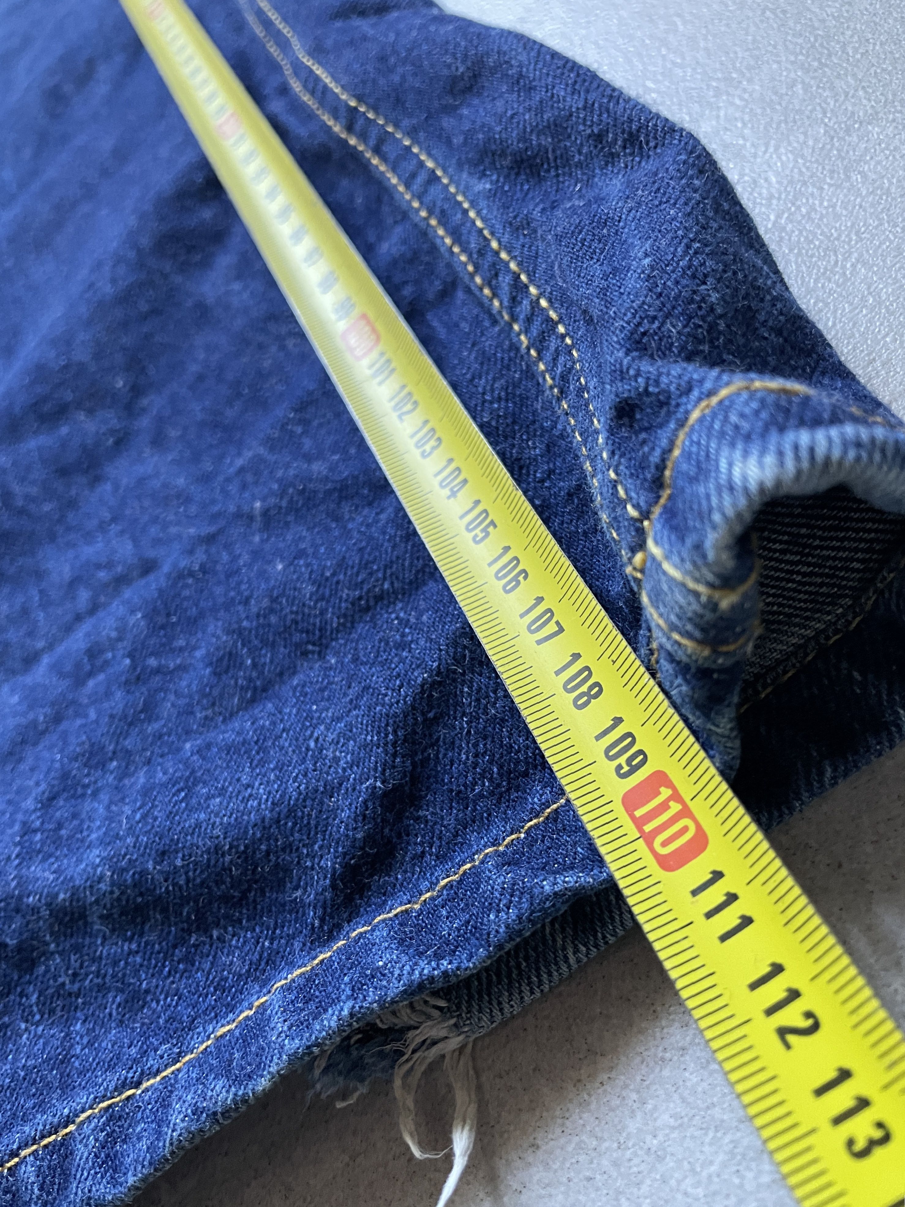 Southpole Y2K PLAYERZ 69 BAGGY NAVY DENIM JEANS Size US 36 / EU 52 - 8 Thumbnail