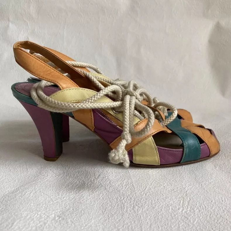 Vivienne Westwood Vivienne Westwood High-top laced sandals Size US 5.5 / IT 35.5 - 3 Thumbnail