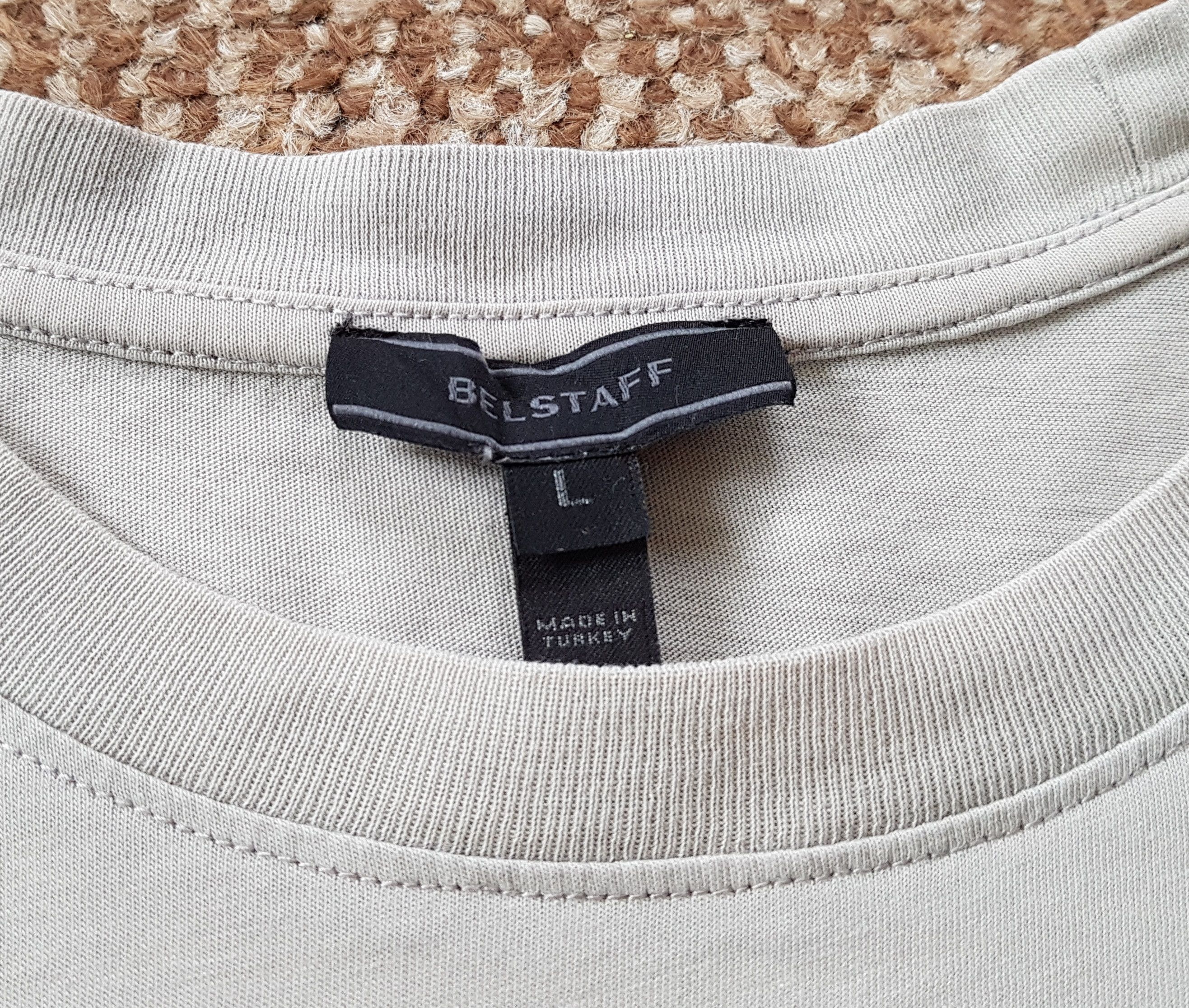 Belstaff Belstaff T Shirt Short Sleeve sz L Size US L / EU 52-54 / 3 - 6 Thumbnail