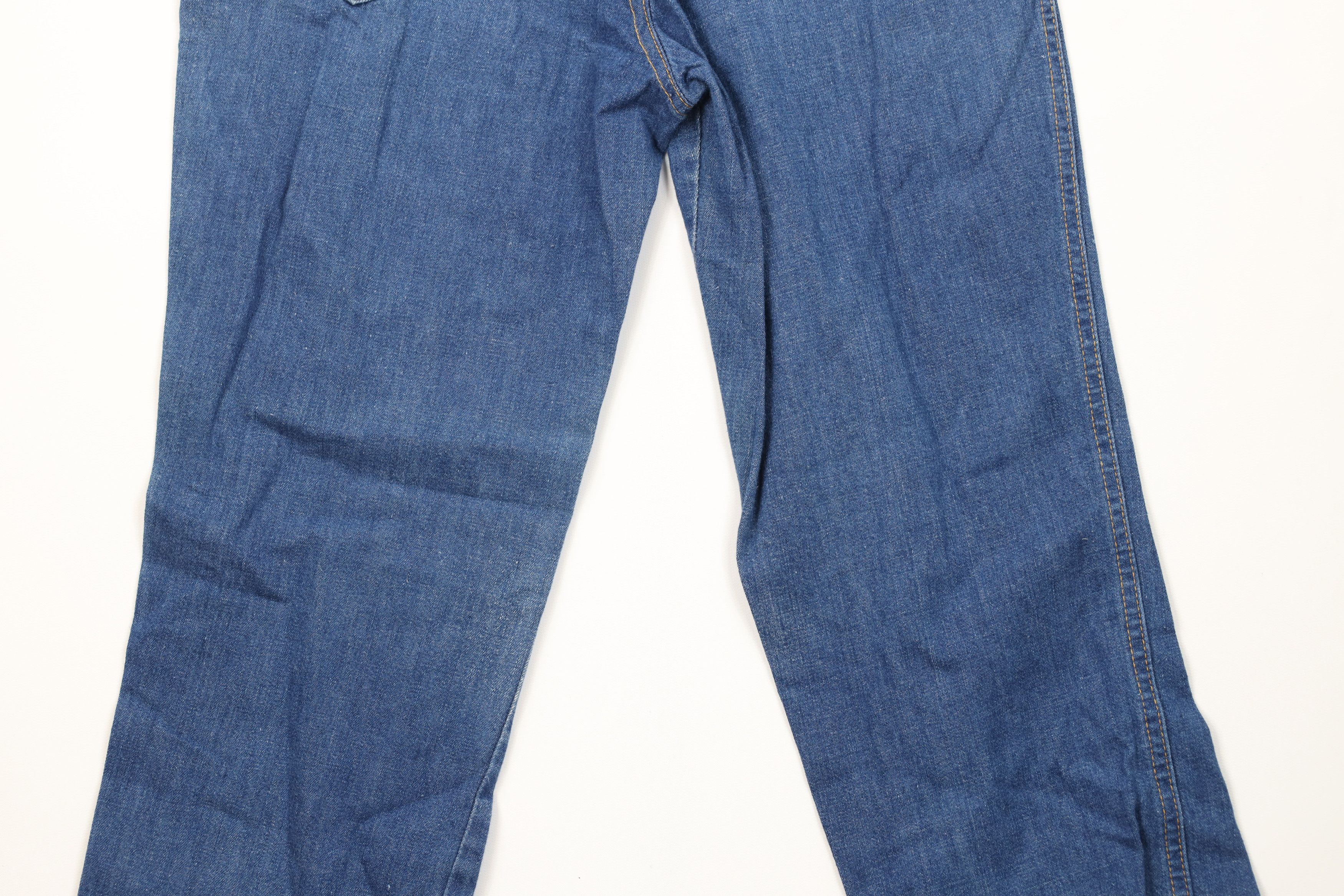 Vintage Vintage 70s Streetwear Straight Leg Denim Jeans USA Size 32" / US 10 / IT 46 - 11 Thumbnail