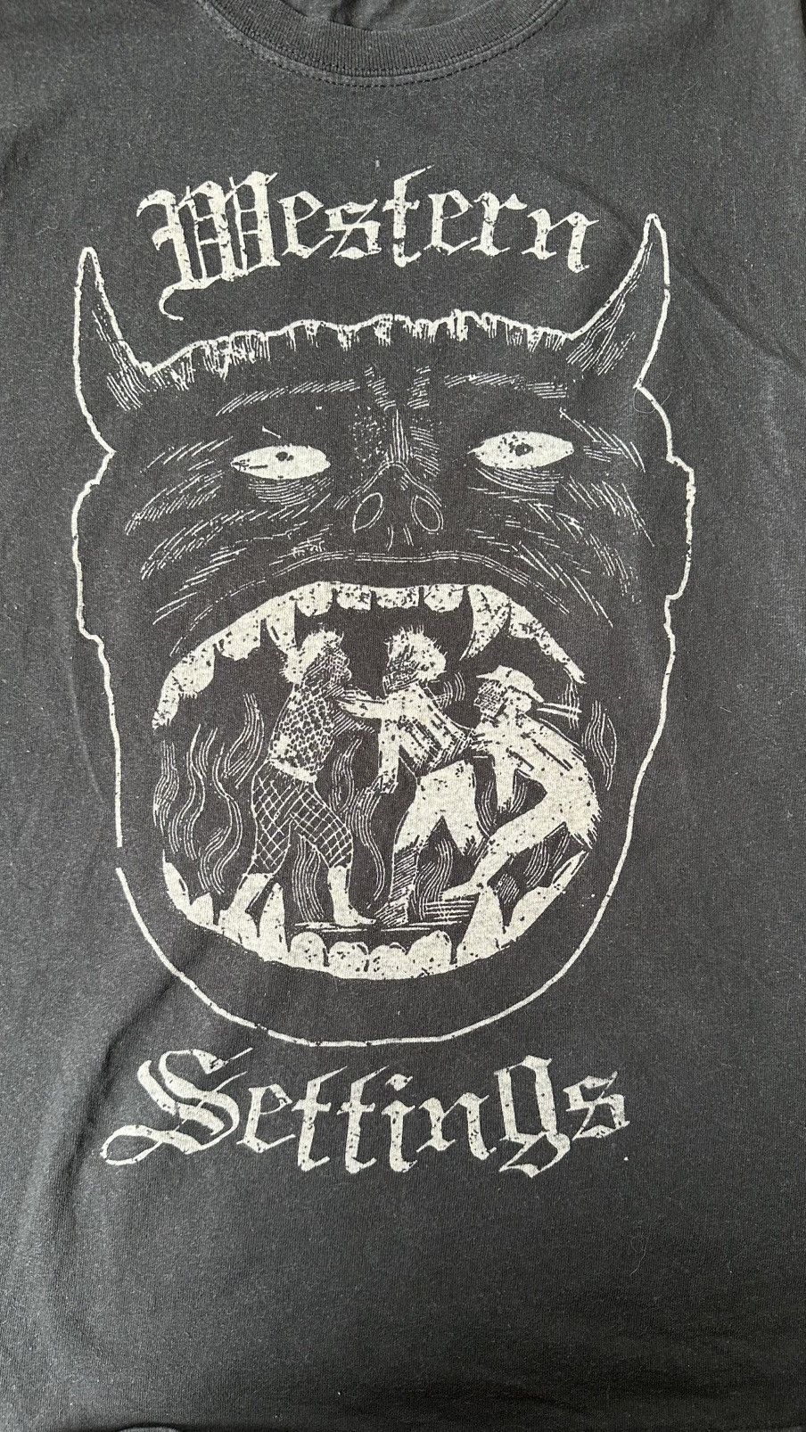 Vintage VINTAGE WESTERN SETTINGS SLEEVELESS BAND TEE Size US S / EU 44-46 / 1 - 2 Thumbnail