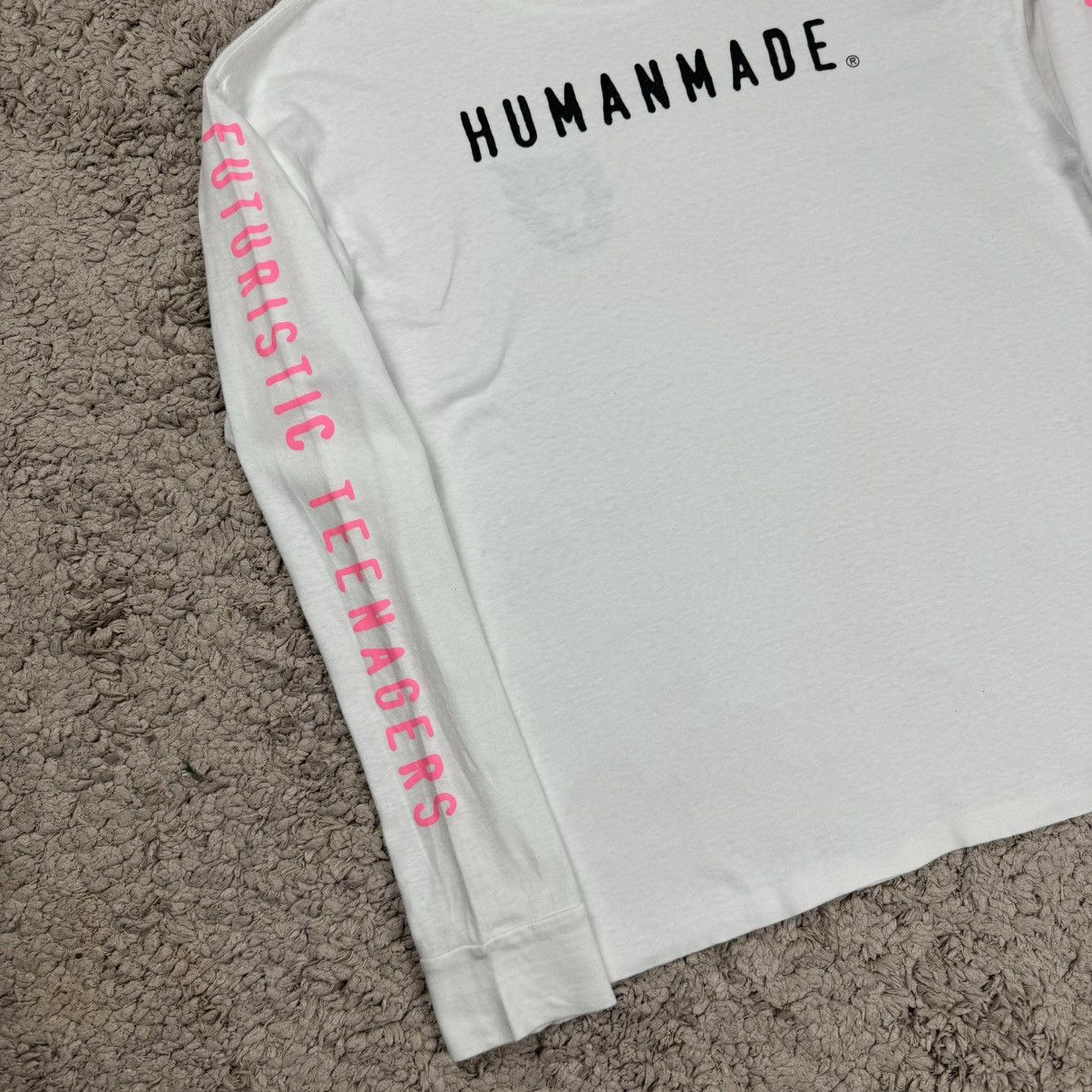 Human Made Human Made Gears For Futuristic Teenagers Longsleeve T-shirt Size US M / EU 48-50 / 2 - 3 Thumbnail