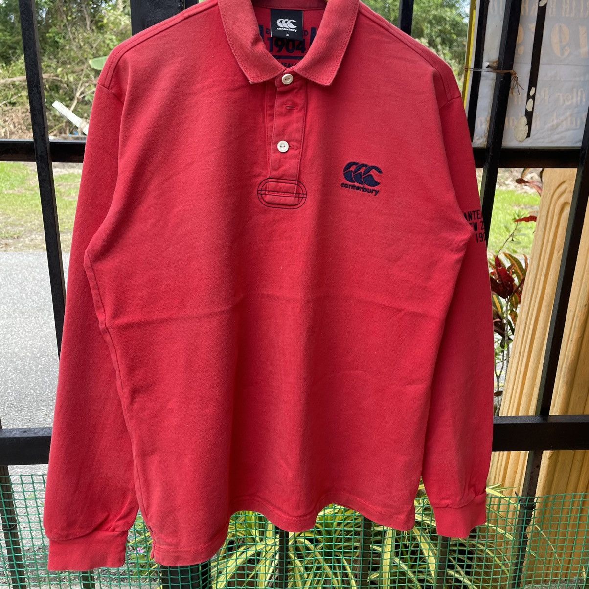 Canterbury of New Zealand 🔥Canterbury Of New Zealand Small Logo Polos Rugby Shirts Size US L / EU 52-54 / 3 - 5 Thumbnail