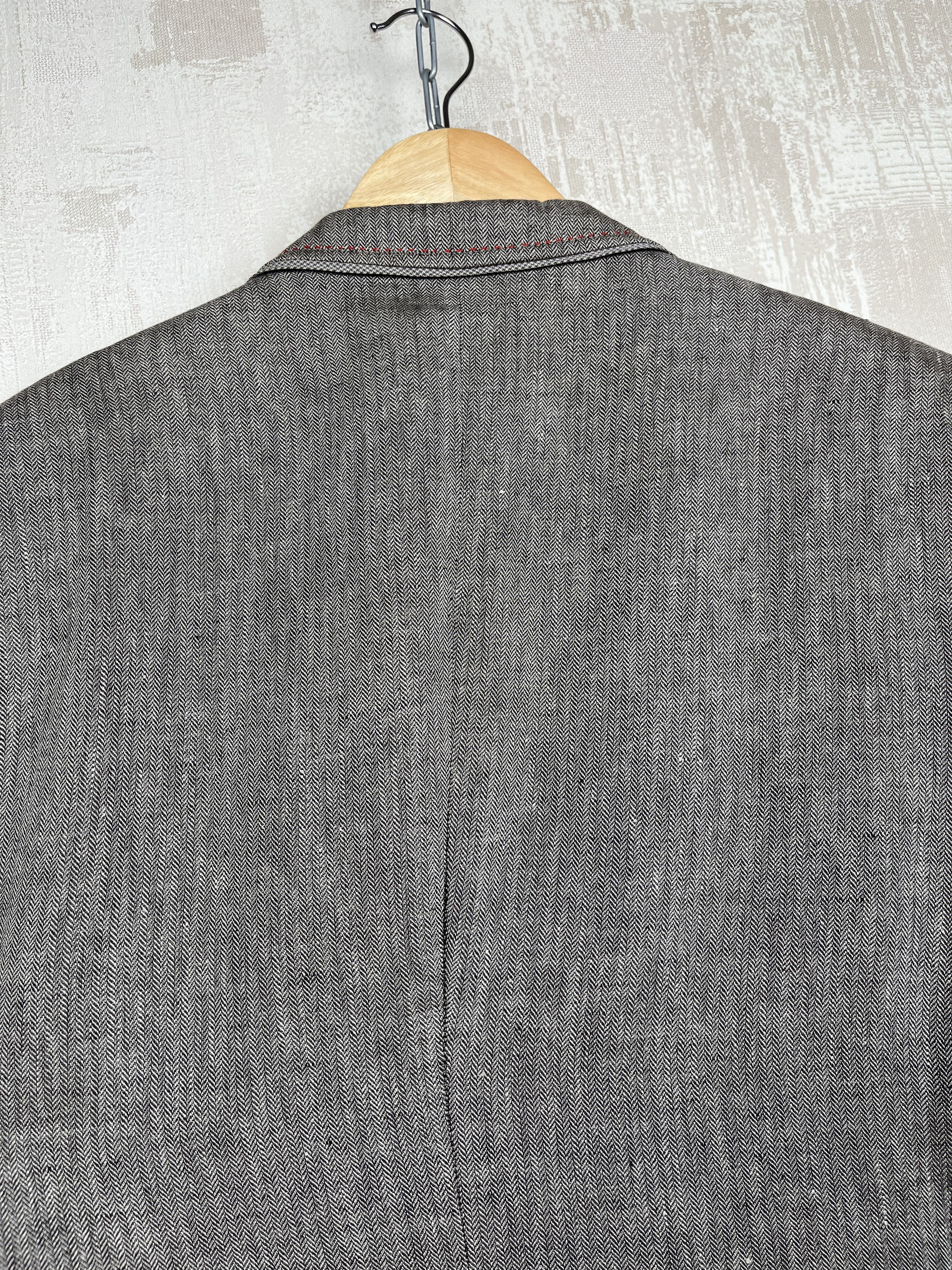 Other UK Holland Esquire Linen Long Blazer Coat Hand Customised Size US M / EU 48-50 / 2 - 18 Thumbnail