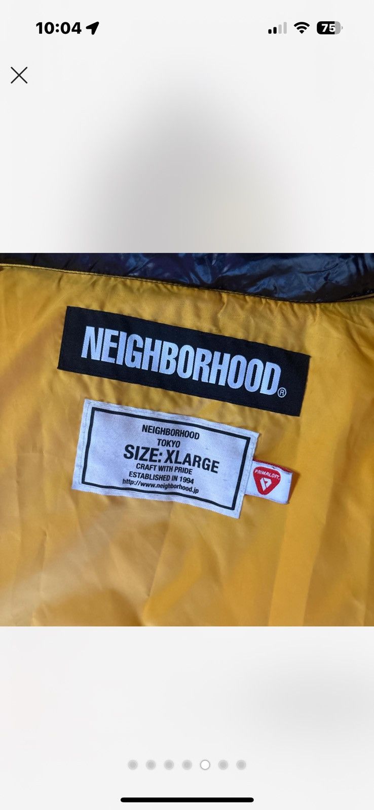 Neighborhood NEIGHBORHOOD Technical Down Jacket Japan, Fall/Winter 2021 Size US XL / EU 56 / 4 - 5 Thumbnail