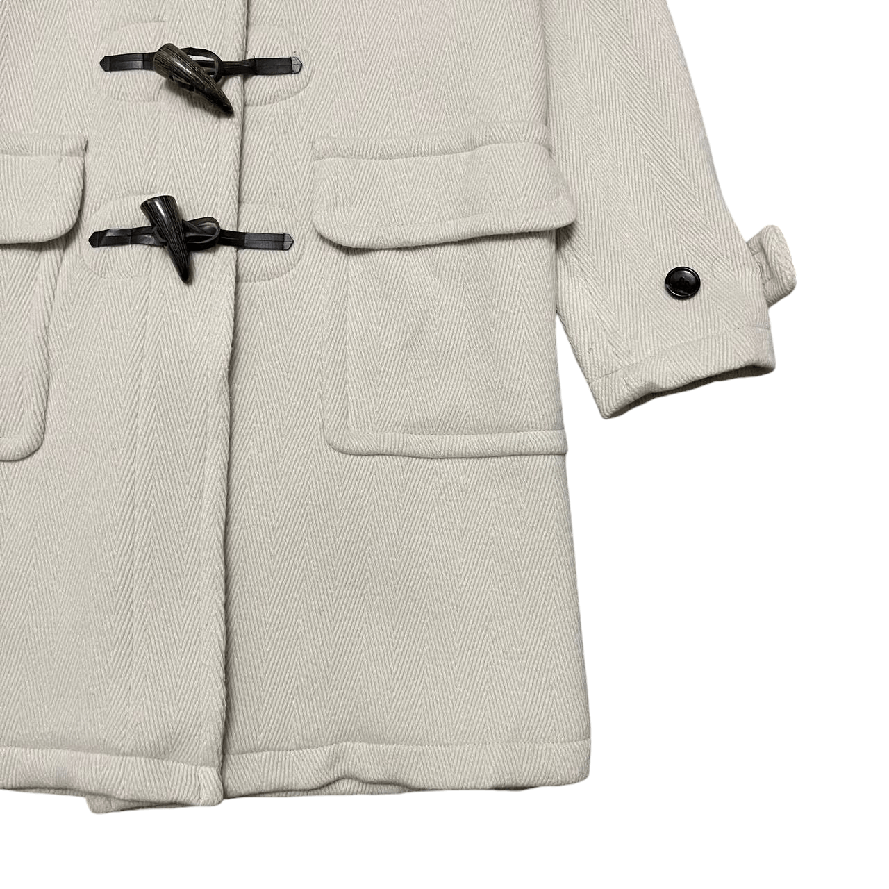 Yohji Yamamoto Vintage Ined by Yohji Yamamoto Wool Duffle Hooded Coat Size US S / EU 44-46 / 1 - 4 Thumbnail