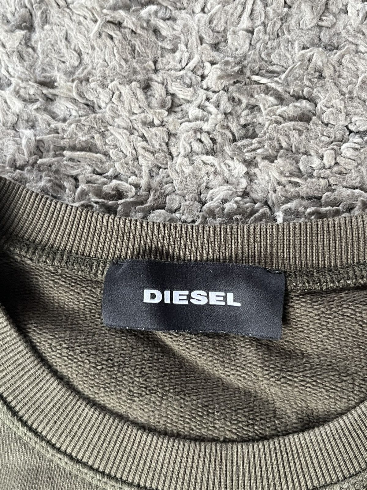 Diesel Avant Garde Sweatshirt Diesel leather logo Y2K style Size US M / EU 48-50 / 2 - 6 Thumbnail