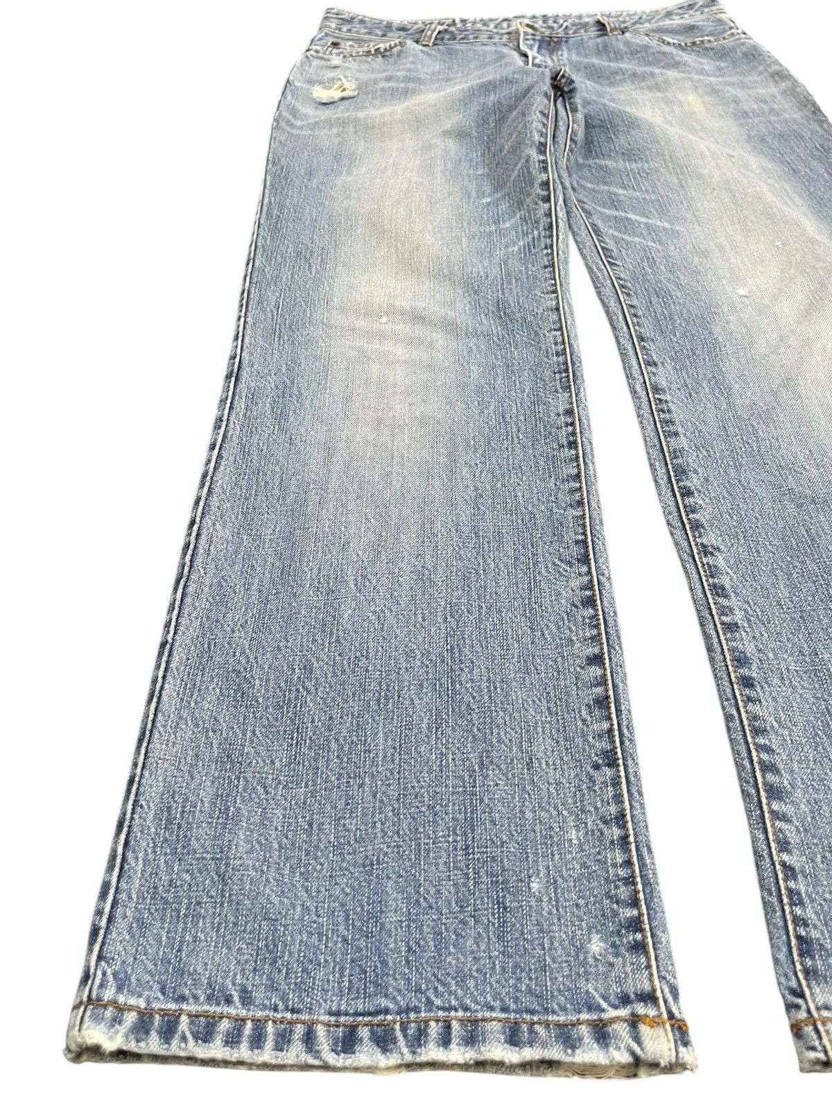 14th Addiction × 4GSELLER Vintage Cocolulu Big Logo Imprint Denim Size US 32 / EU 48 - 5 Thumbnail