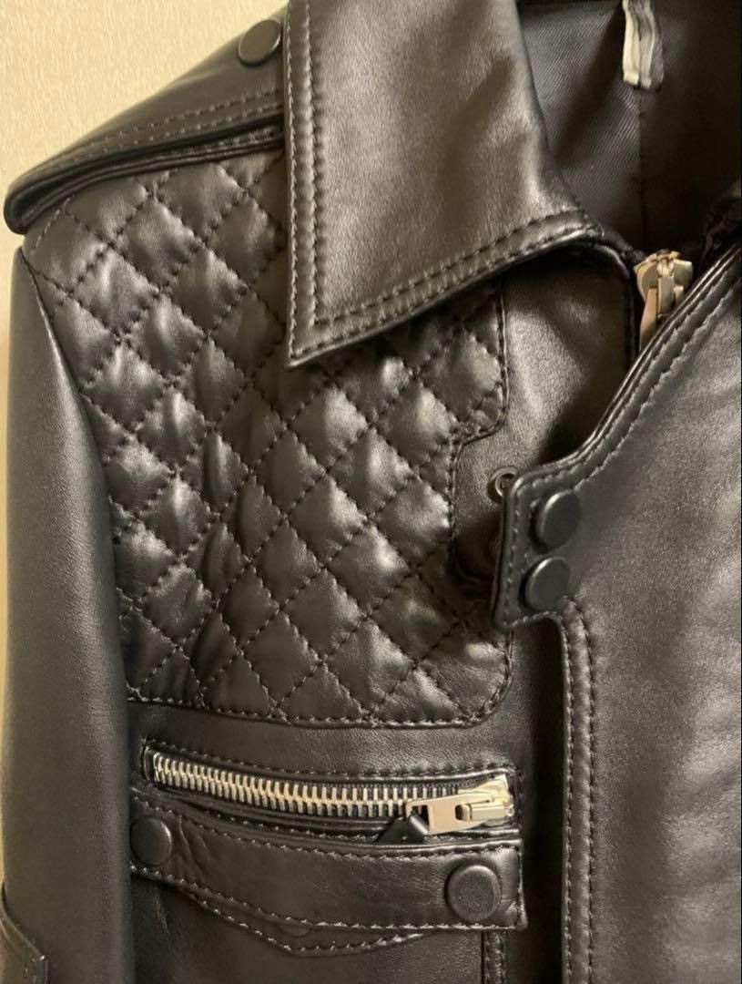 Hedi Slimane 2007 Dior Homme campaign biker leather jacket Size US XS / EU 42 / 0 - 5 Thumbnail