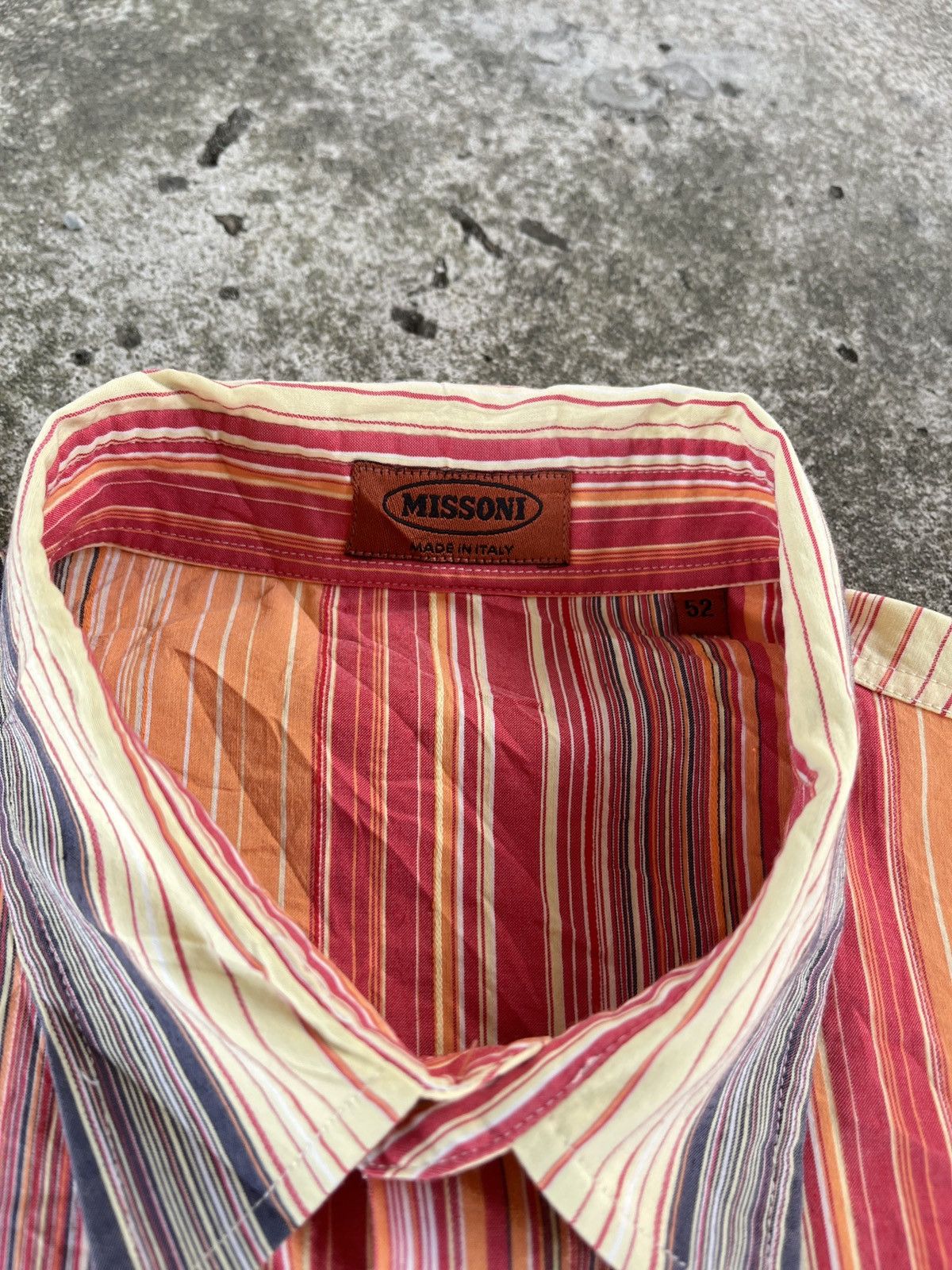 Missoni 90s missoni multi color shirt Size US L / EU 52-54 / 3 - 6 Thumbnail
