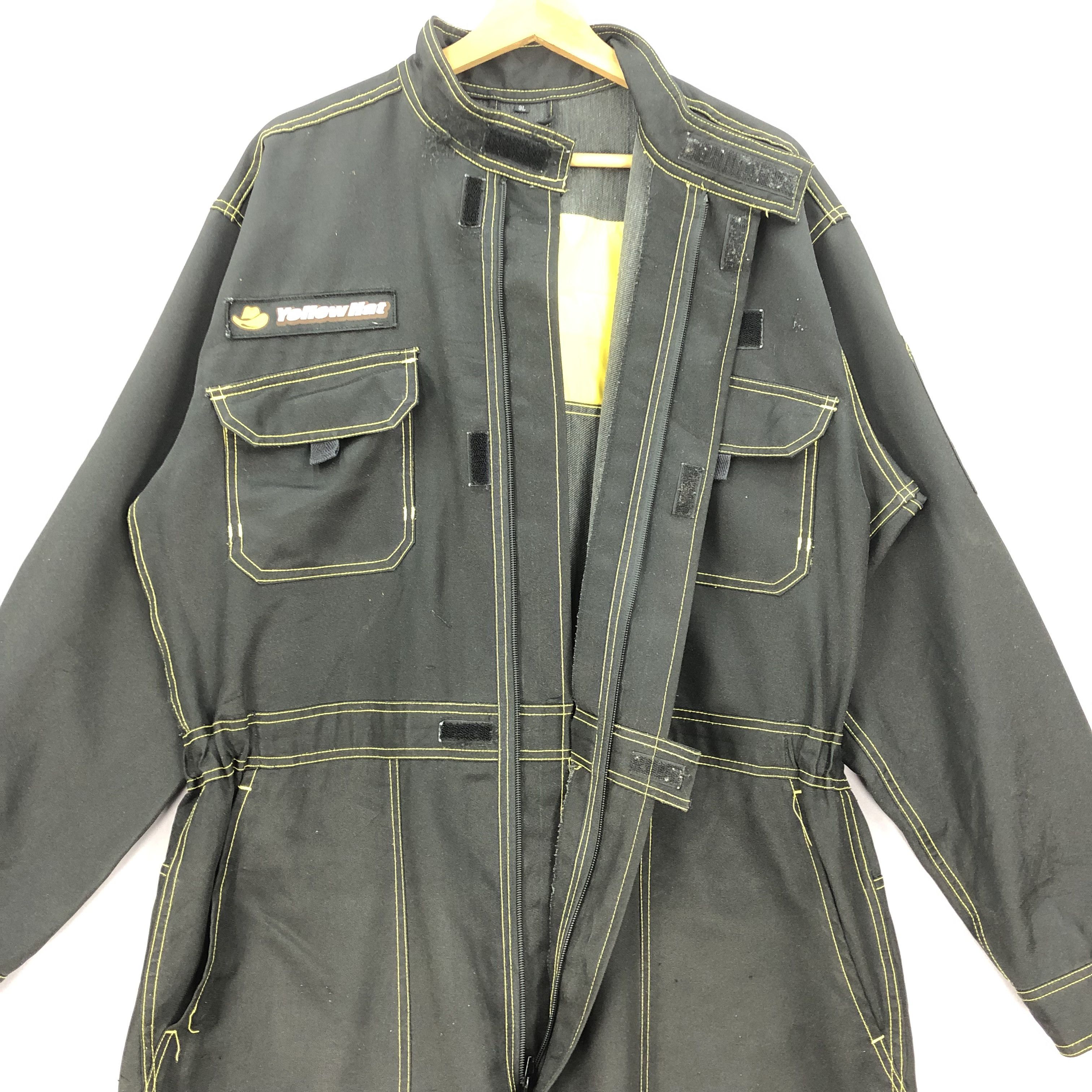 Vintage Vintage Japanese Yellow Hat Workers Overall Size US 40 / EU 56 - 6 Thumbnail