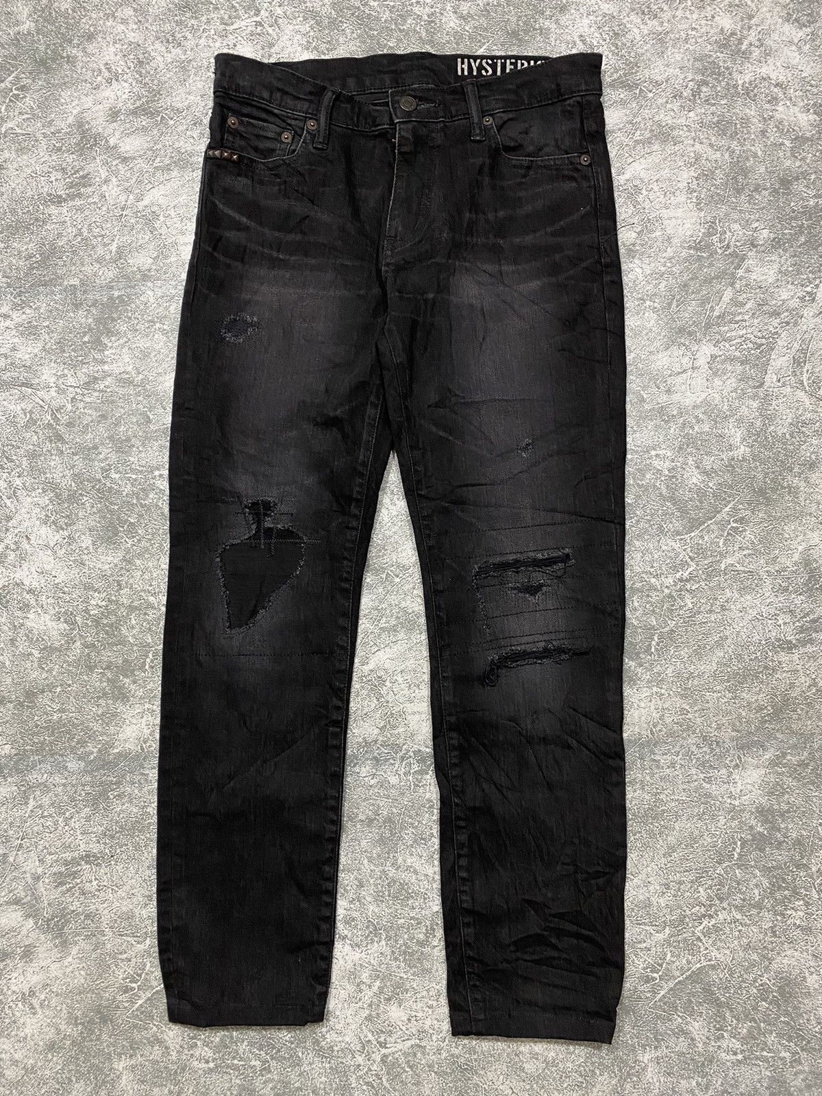 Hysteric Glamour Hysteric Glamour Skinny Ripped Jeans Size 26" / US 2 / IT 38 - 1 Thumbnail