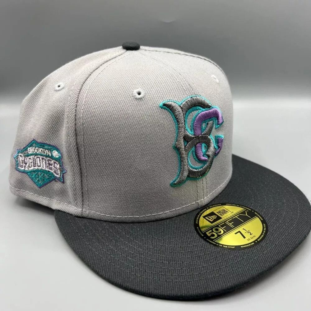 New Era Brooklyn Cyclones Hat Men 7 1/2 59Fifty New Era MiLB Fitted Size ONE SIZE - 1 Thumbnail