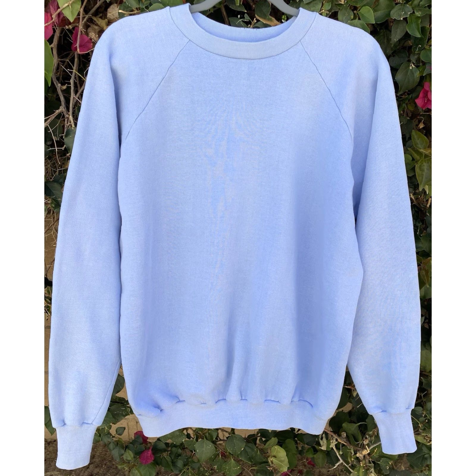 Vintage VINTAGE Healthknit Sweatshirt 3XL Blue Raglan Long Sleeve Pullover Cotton Blend Mens Women Seller Details Size US XXL / EU 58 / 5 - 4 Thumbnail