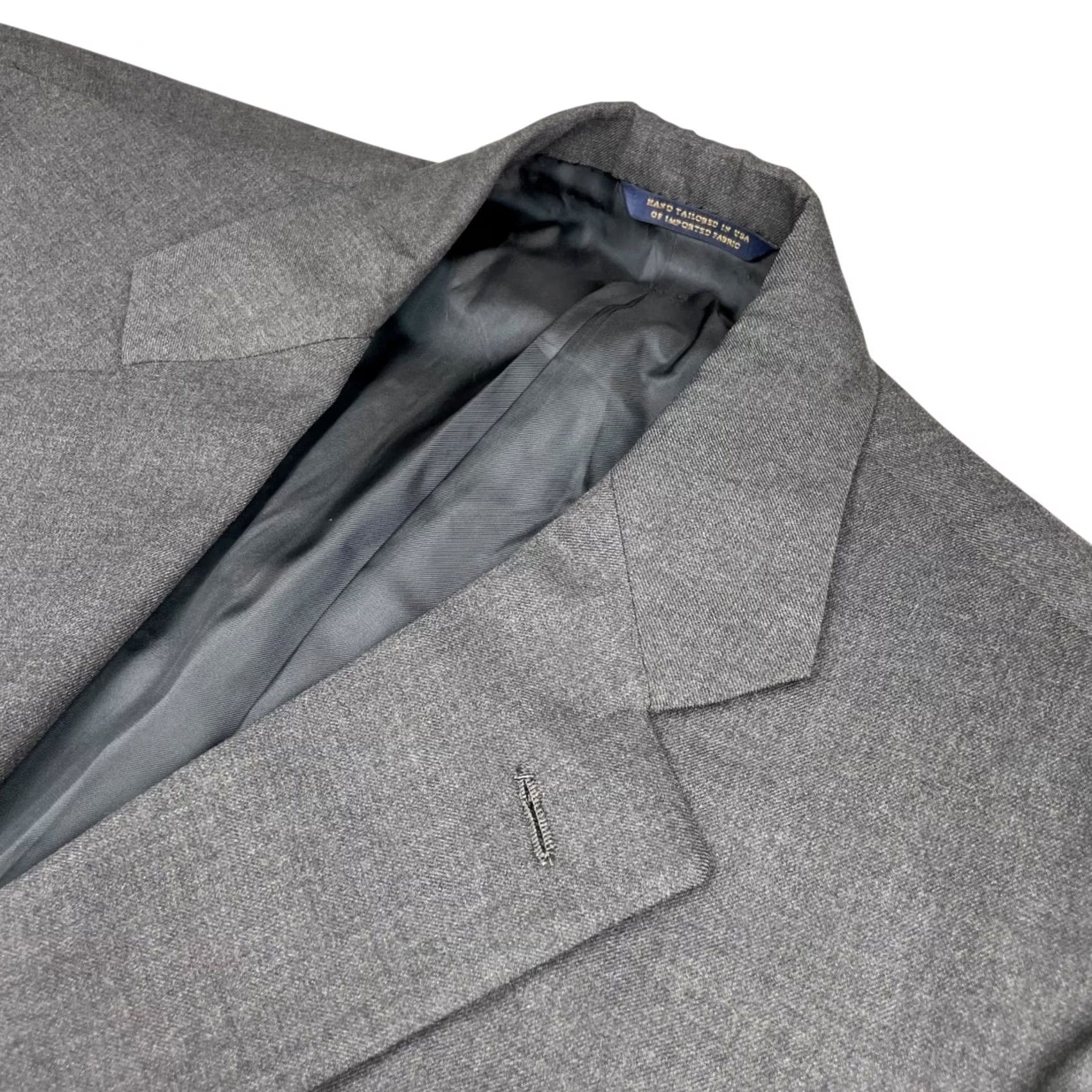 Brooks Brothers Brooks Brothers Golden Fleece Blazer 2-Button Single-Breasted Wool Gray 42S Men Size 42R - 2 Thumbnail