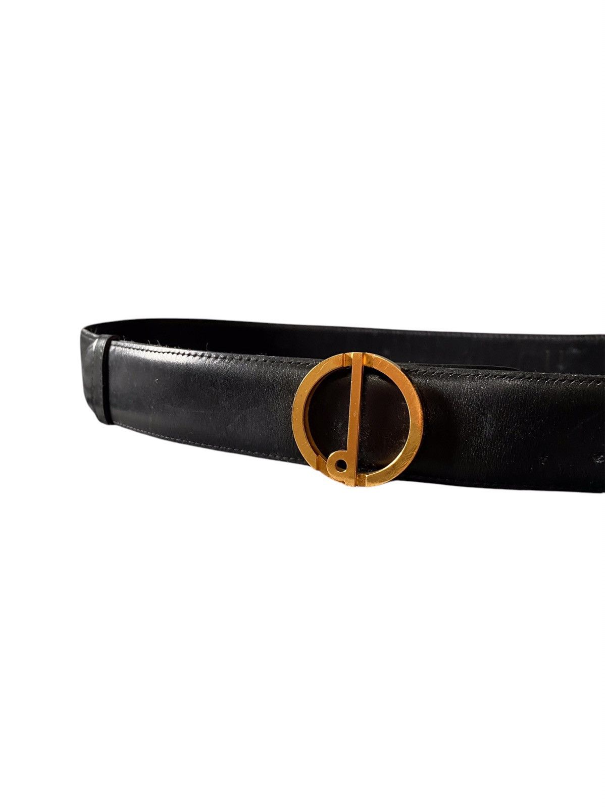 Alfred Dunhill Dunhill leather belt logo buckle Size ONE SIZE - 4 Thumbnail