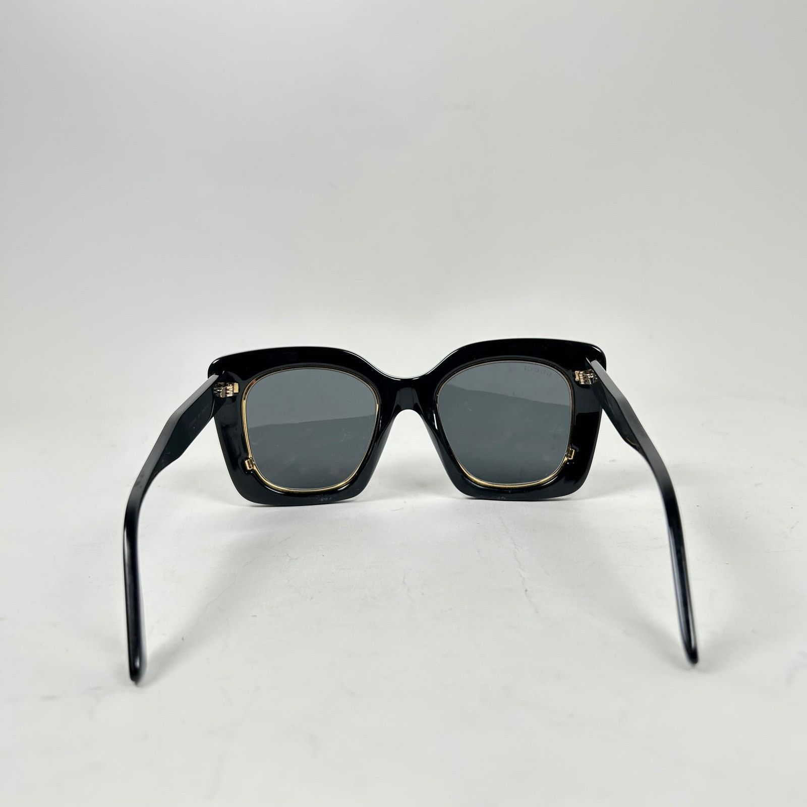 Gucci Gucci Acetate Oversized Sunglasses Size ONE SIZE - 3 Thumbnail
