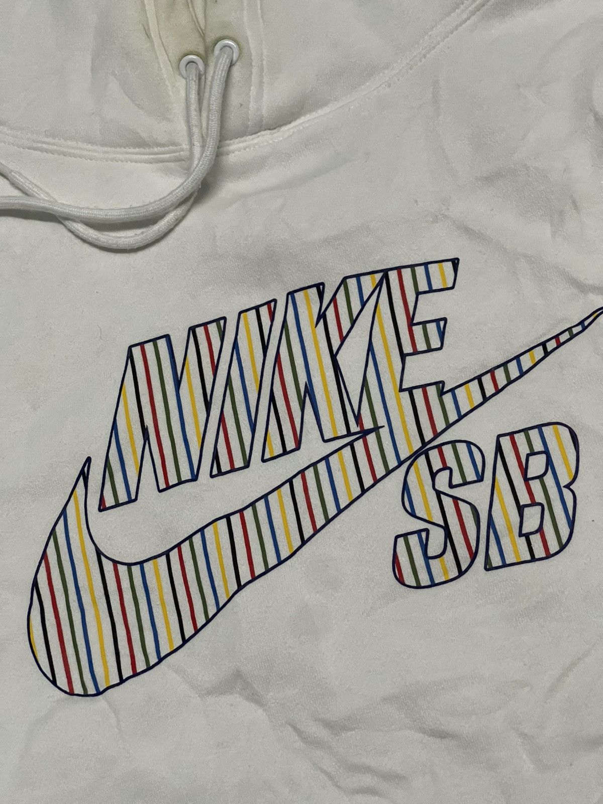 Nike Nike SB hoodie white Size US S / EU 44-46 / 1 - 7 Thumbnail