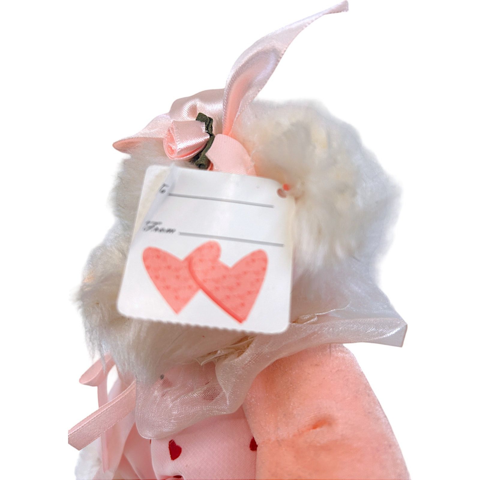 Vintage Emrad Creations Easter Bunny Rabbit Stuffed Animal *w/ Tags* Size ONE SIZE - 4 Thumbnail