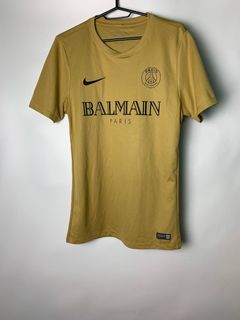 Psg balmain hot sale short sleeve