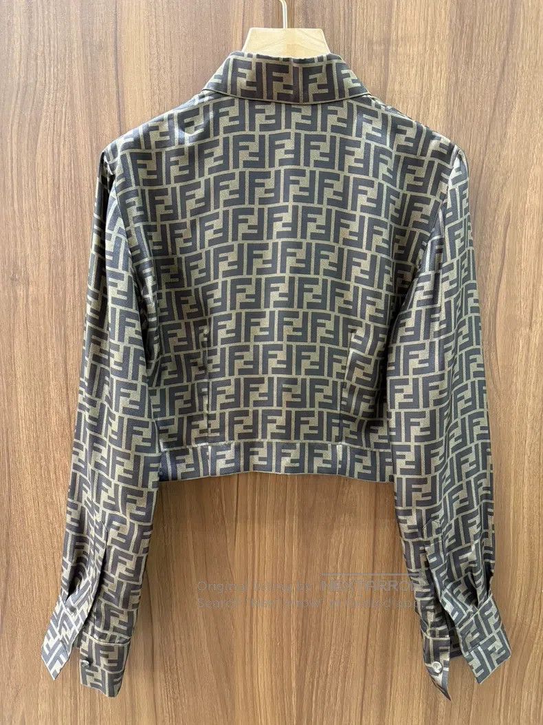Fendi Fendi Double F monogram long-sleeve shirt Size XS / US 0-2 / IT 36-38 - 2 Thumbnail