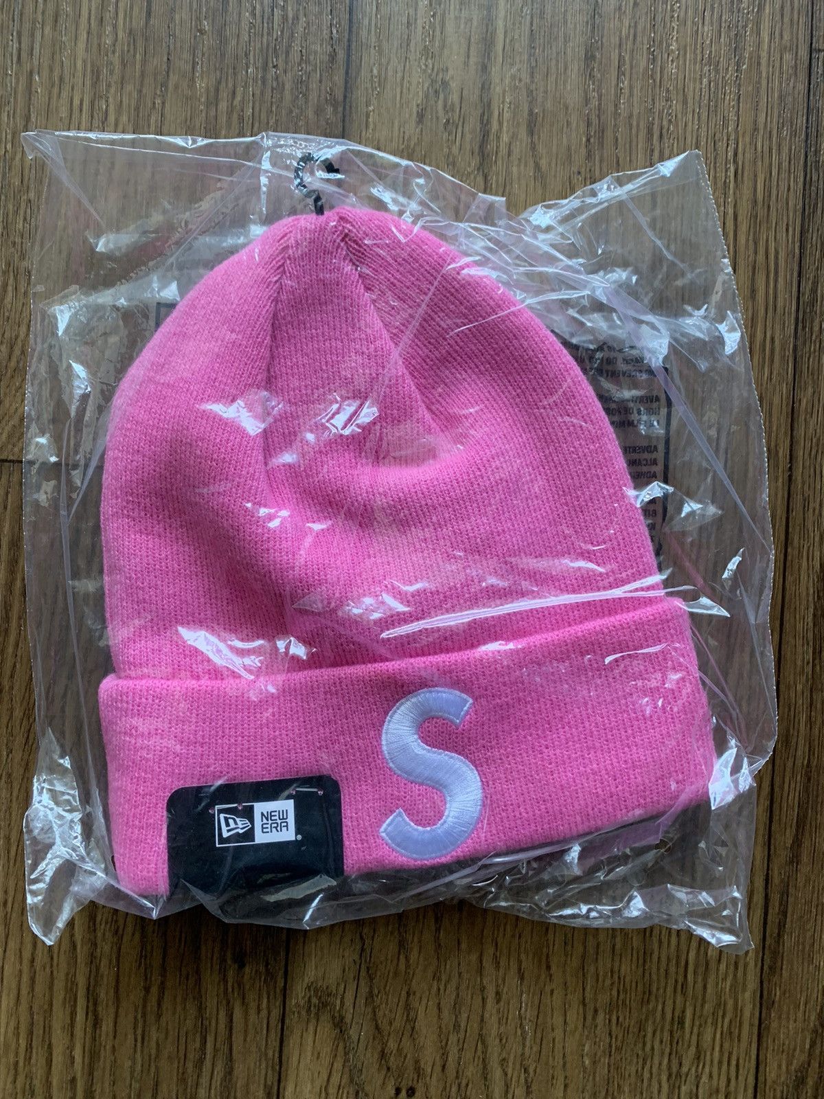 Supreme Supreme New Era S Logo Beanie Pink FW23 | Grailed