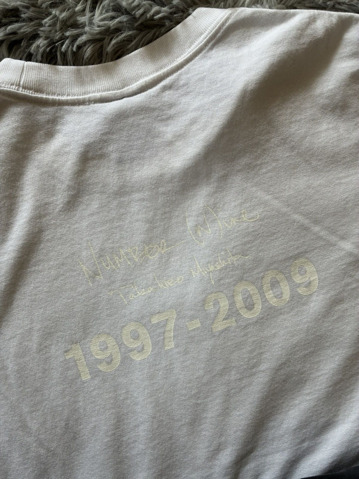 Number (N)ine number (n)ine aw09 “the beginning” t shirt Size US S / EU 44-46 / 1 - 6 Thumbnail
