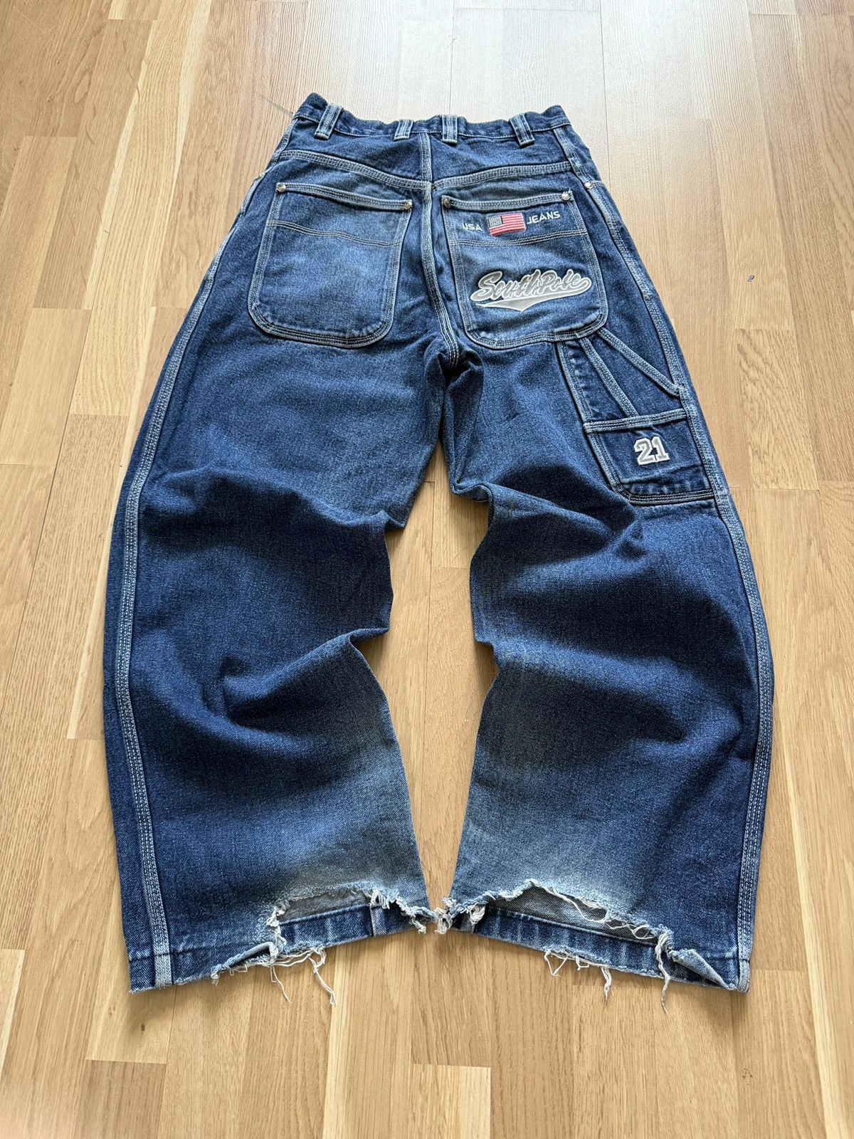 Southpole SoutPole new york vintage rap jeans hip hop skateboarding 90 Size US 29 - 1 Thumbnail