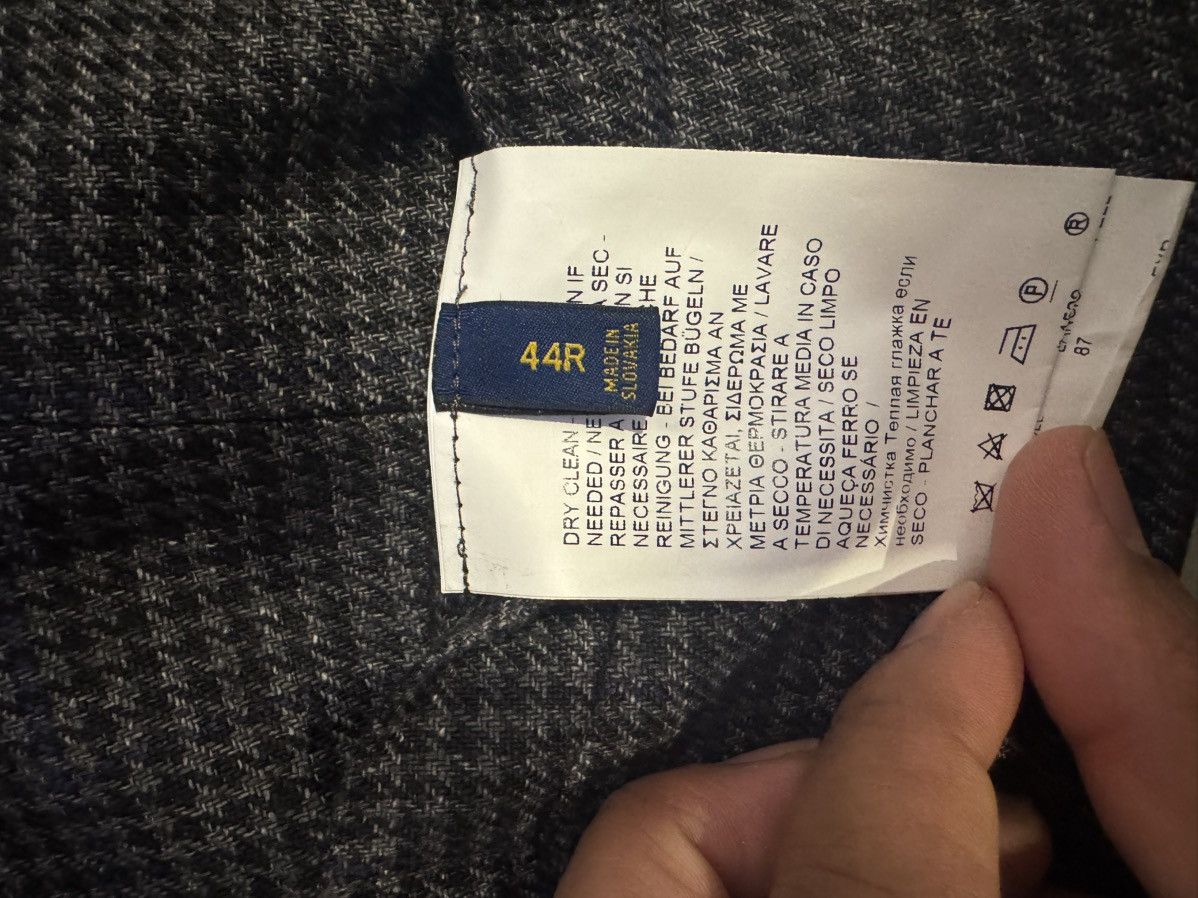 Polo Ralph Lauren Polo Ralph Lauren grey houndstooth Vest Size 44R - 3 Thumbnail