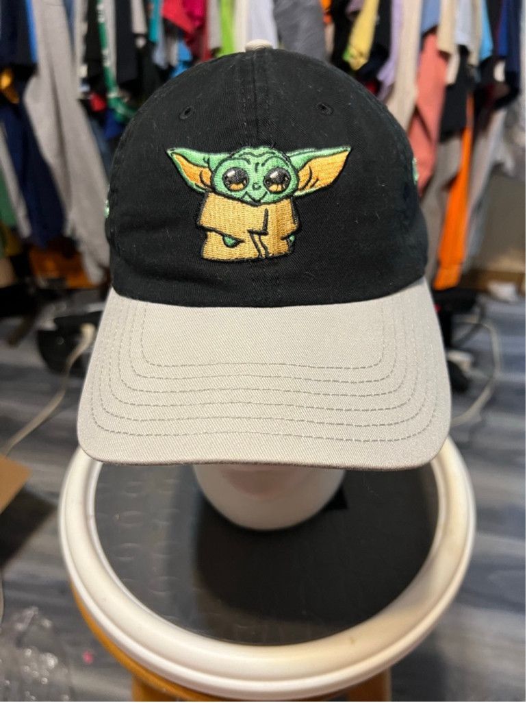 Star Wars Men's Star Wars Grogu Yoda Master Builder Baseball Hat Size ONE SIZE - 1 Thumbnail