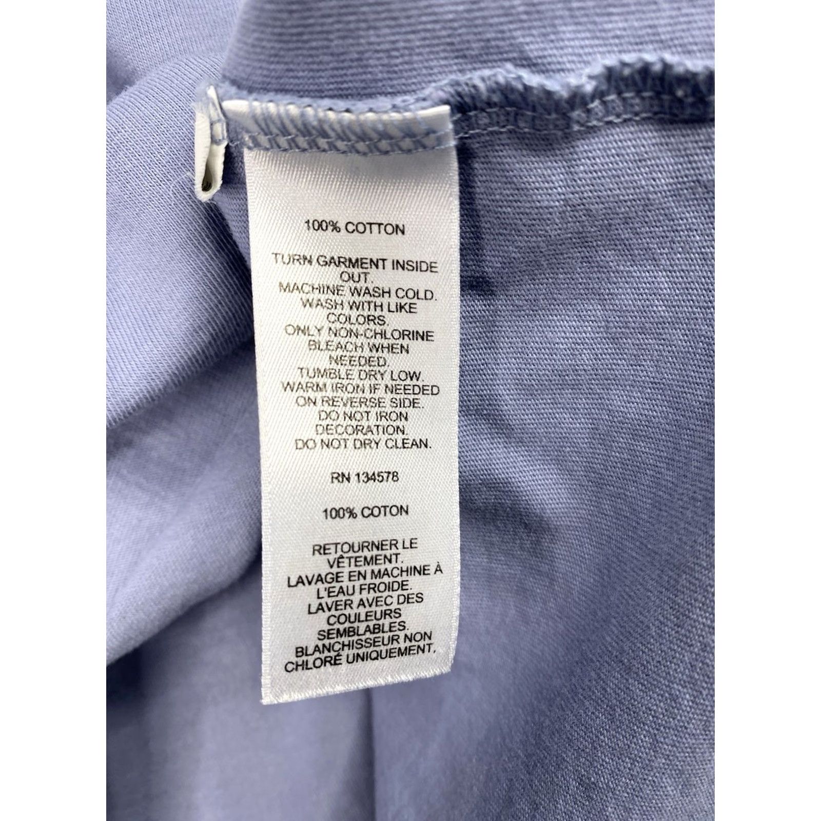 Vineyard Vines Vineyard Vines Shirt Mens L Blue Pocket Cotton Whale Happy Thanksgiving Holiday Shirt Size US L / EU 52-54 / 3 - 6 Thumbnail