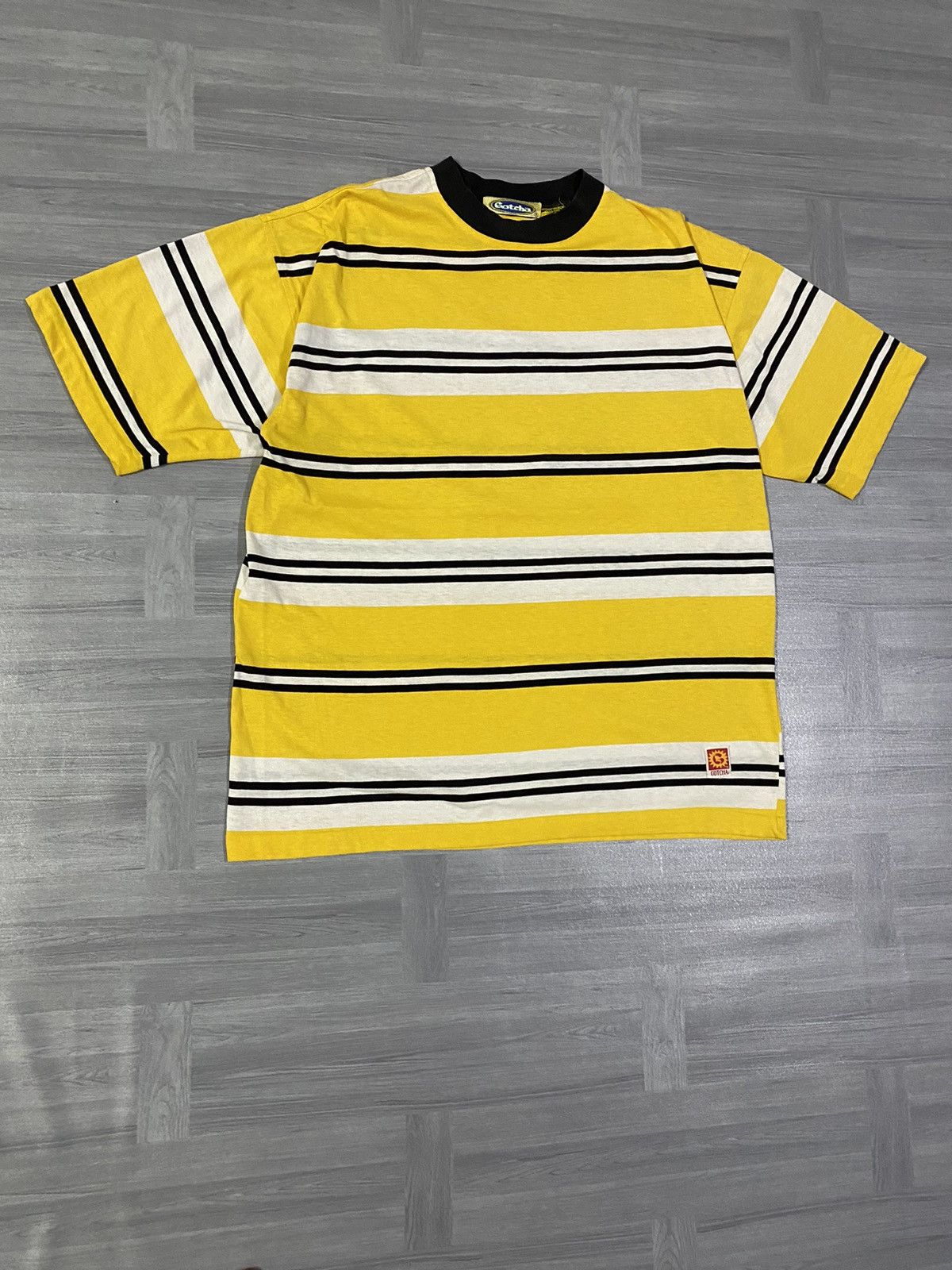 Gotcha Vintage 🔥RARE🔥 Gotcha Striped Tee Size US XL / EU 56 / 4 - 3 Thumbnail