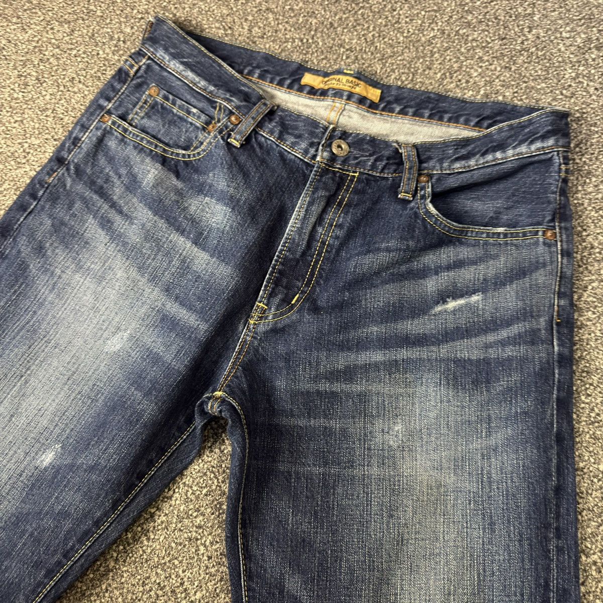 Undercover × Uniqlo Vintage 90s Uniqlo S002 Original Basic Regular Fit Staright Size US 33 - 3 Thumbnail