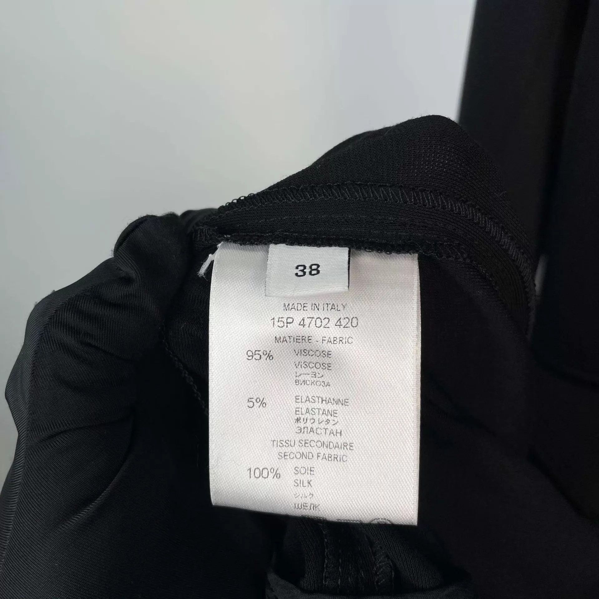 Givenchy Givenchy tailored skirt suit 97 New Black 38 Size XS / US 0-2 / IT 36-38 - 5 Thumbnail