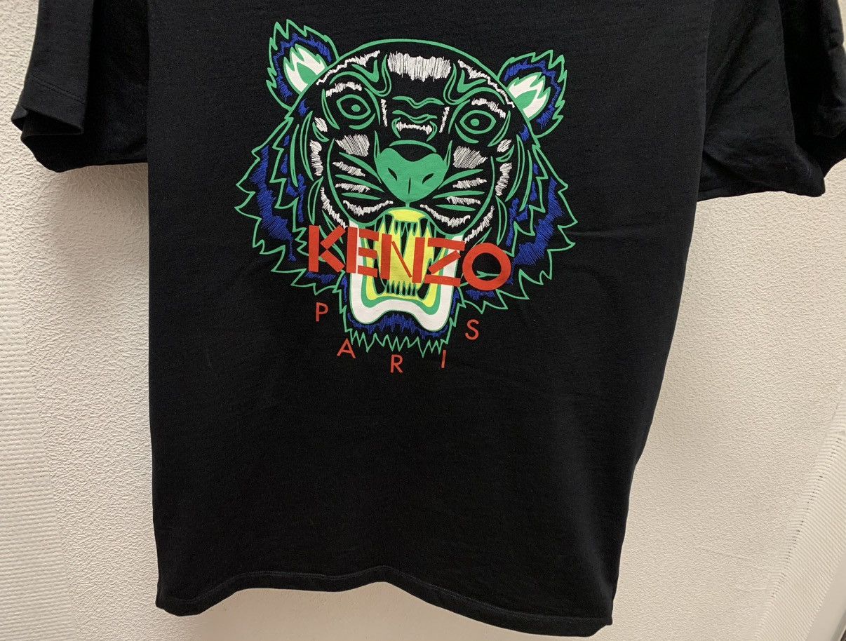 Kenzo Kenzo big logo black t-shirt M size Size US M / EU 48-50 / 2 - 3 Thumbnail