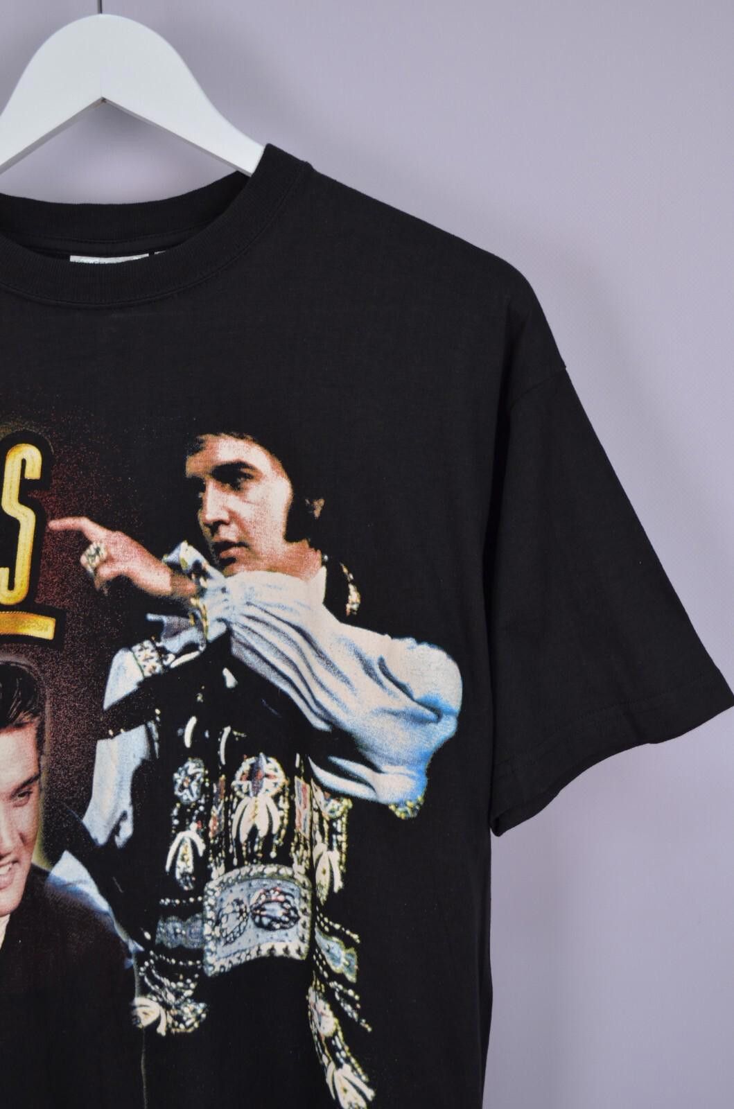 Designer Vintage 2004 Elvis Presley 'Elvis The Pelvis' T-Shirt Sz M Size US M / EU 48-50 / 2 - 6 Thumbnail