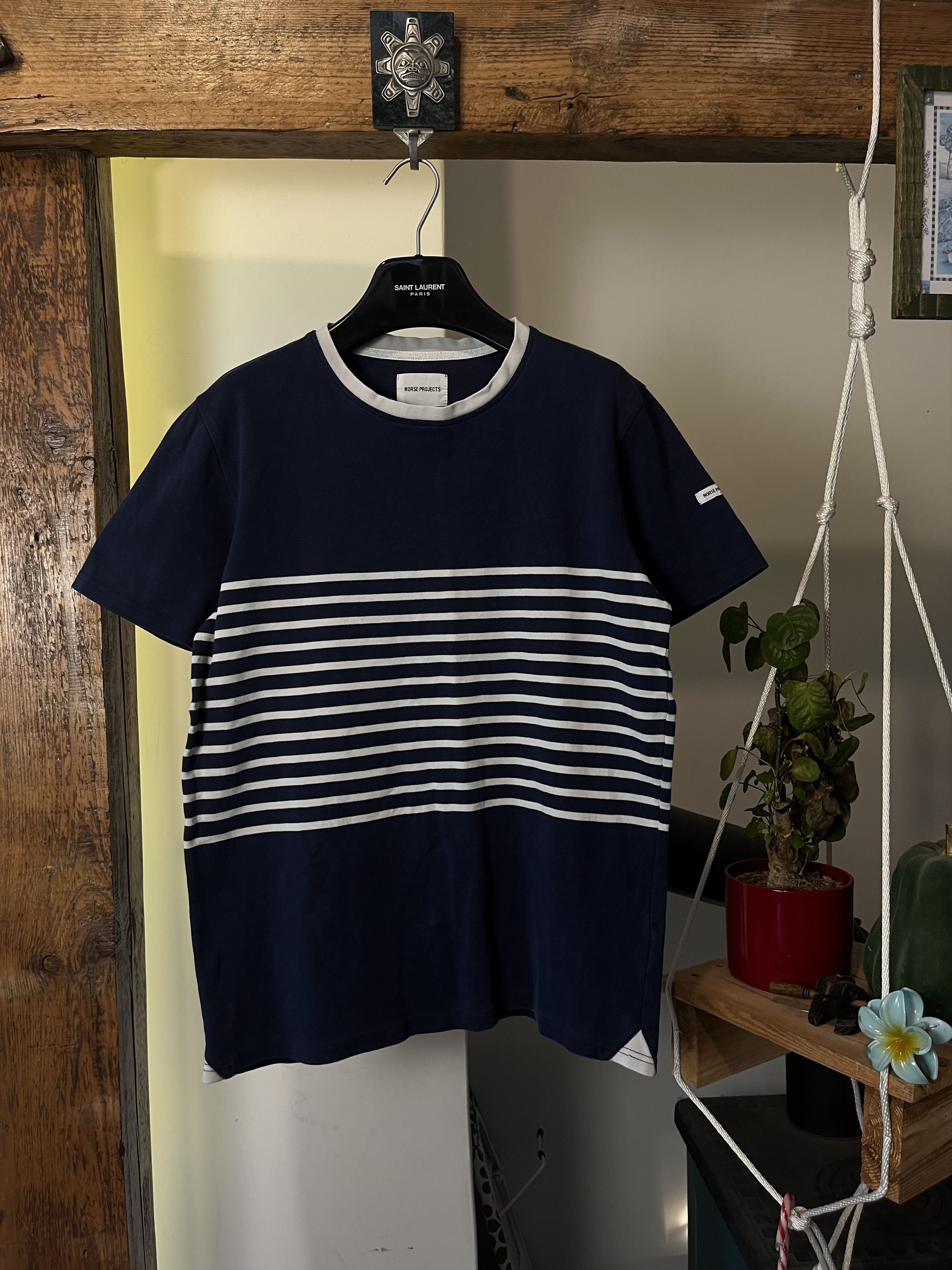 Norse Projects Norse Projects Hallut Sailor Tee Marina Size US L / EU 52-54 / 3 - 1 Thumbnail